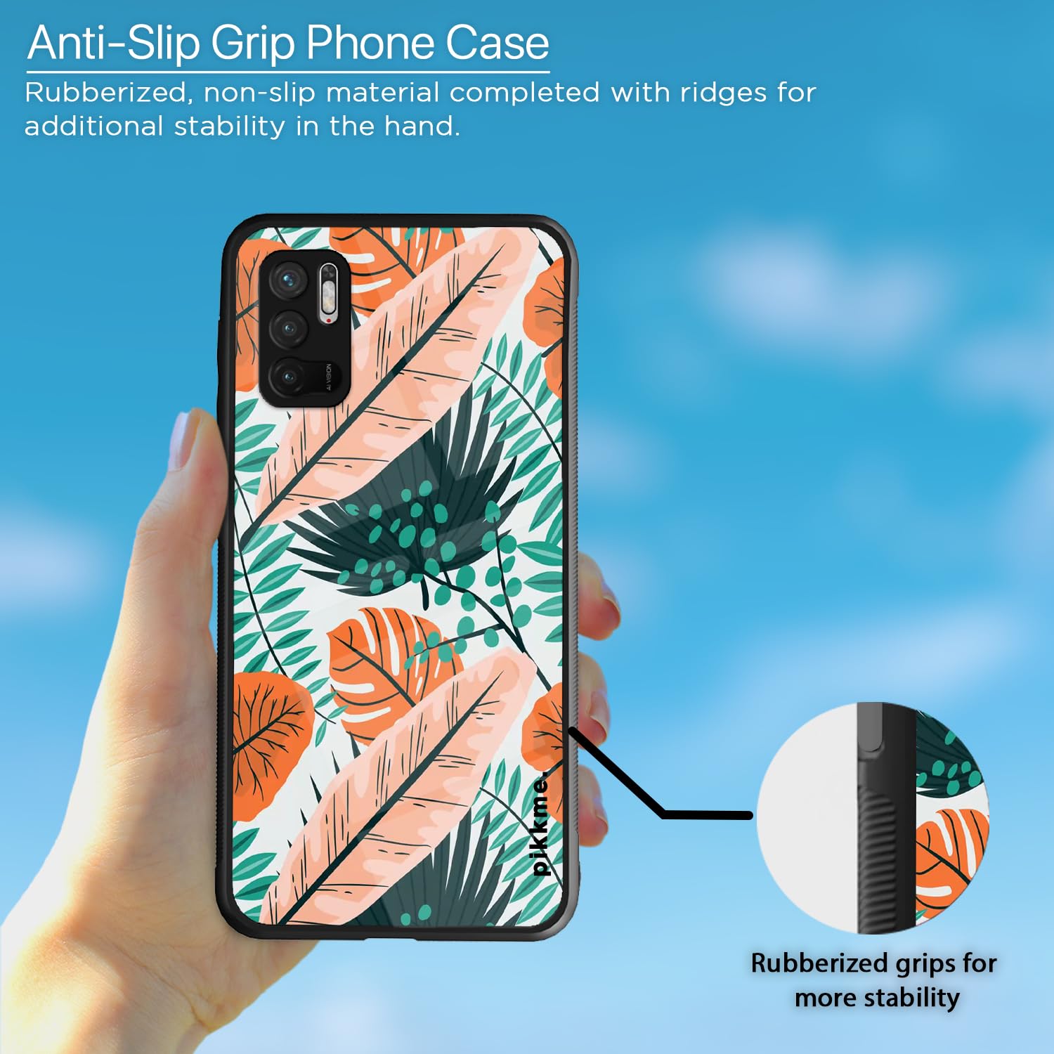 Redmi Note 10T/Poco M3 Pro 5G Flower back cover by Pikkme – photo 5