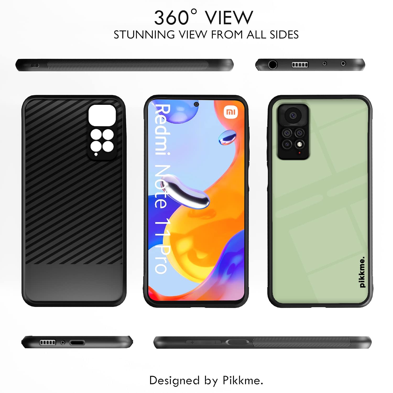 Pikkme Redmi Note 11 Pro/Note 11 Pro Plus 5G Hybrid mobile cover – photo 2