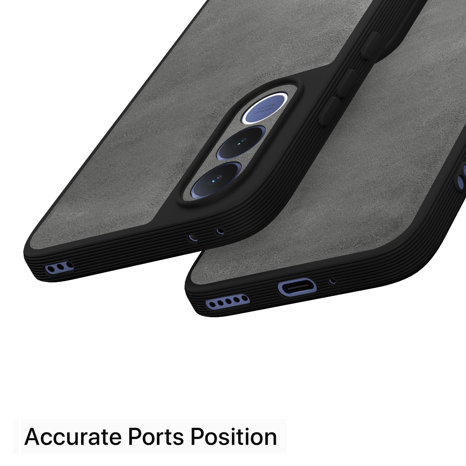 Pikkme grey back cover for Vivo V70 FE 5G – photo 4