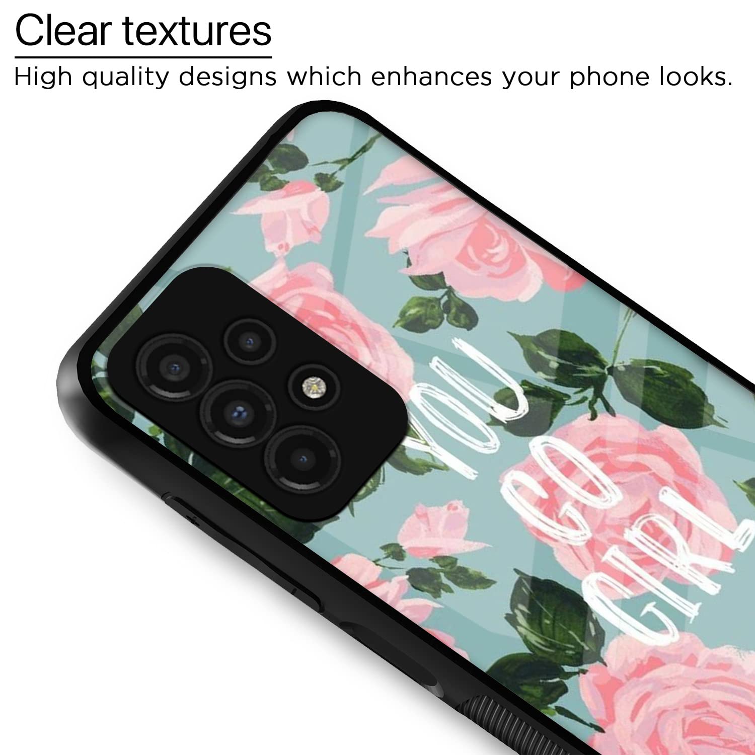 Pikkme Samsung A13 4G Flower back cover – photo 4
