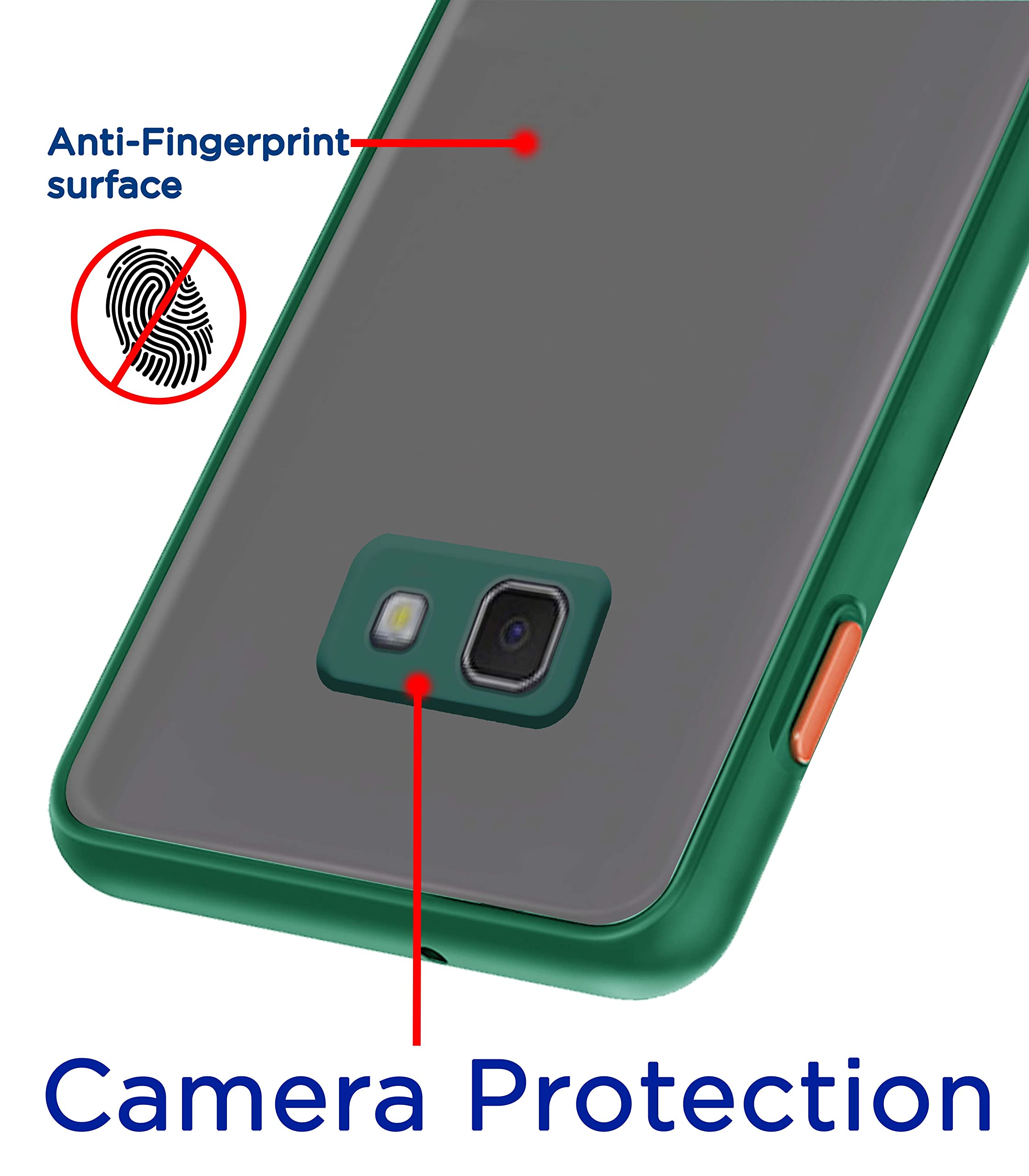 Pikkme Samsung J7 Prime green mobile cover – photo 2