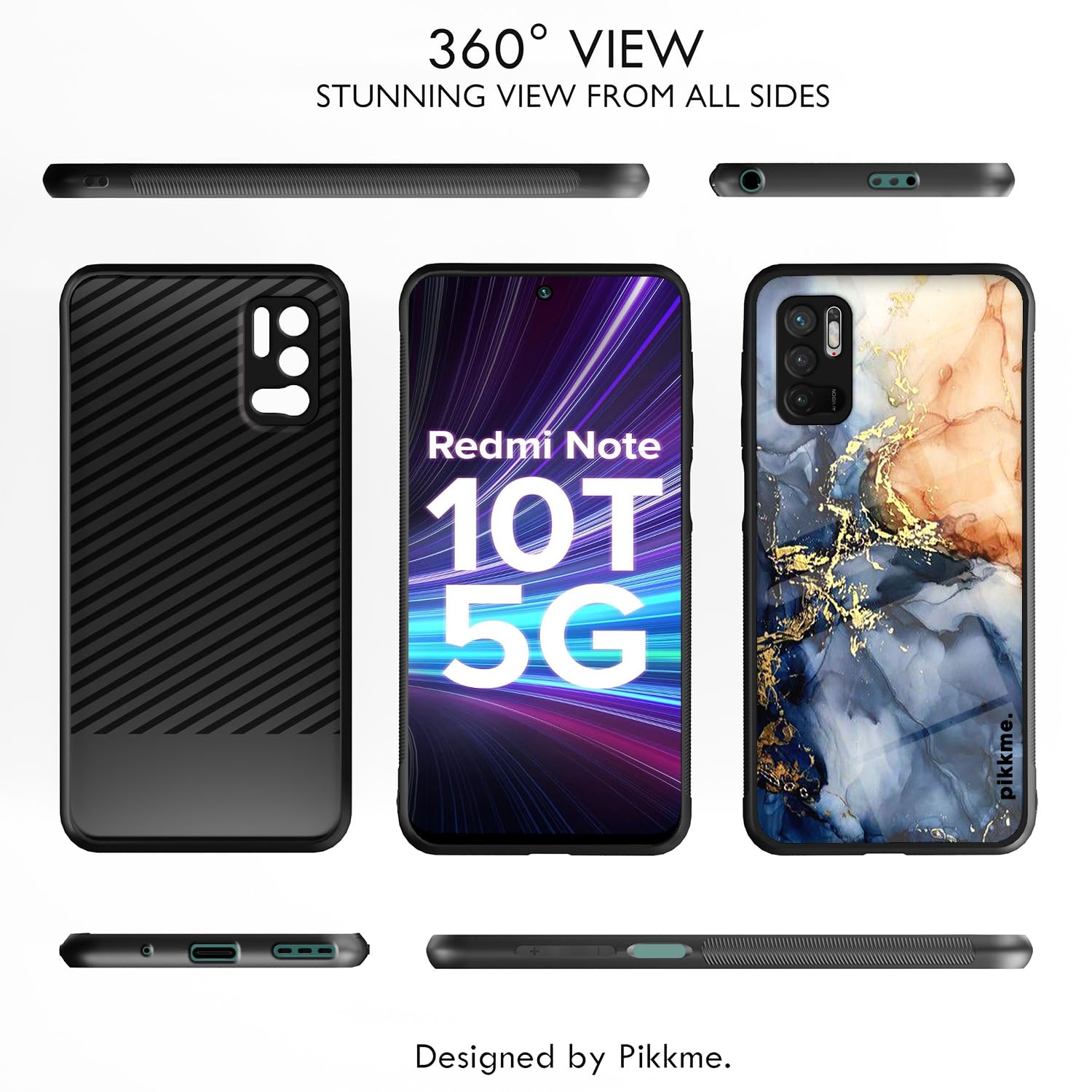 Pikkme Redmi Note 10T/Poco M3 Pro 5G Hybrid phone cover – photo 2