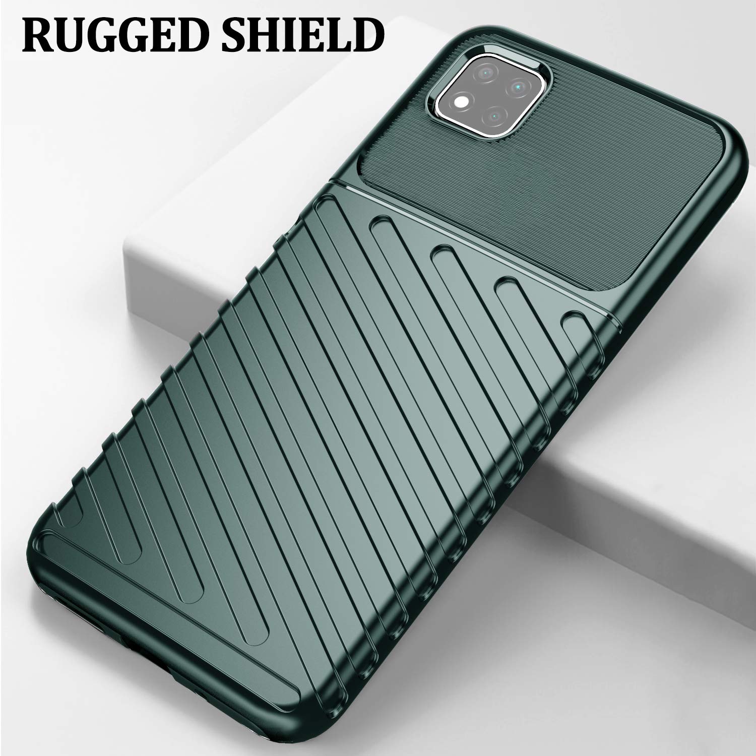 Poco C3 mobile back cover in green by Pikkme – photo 2