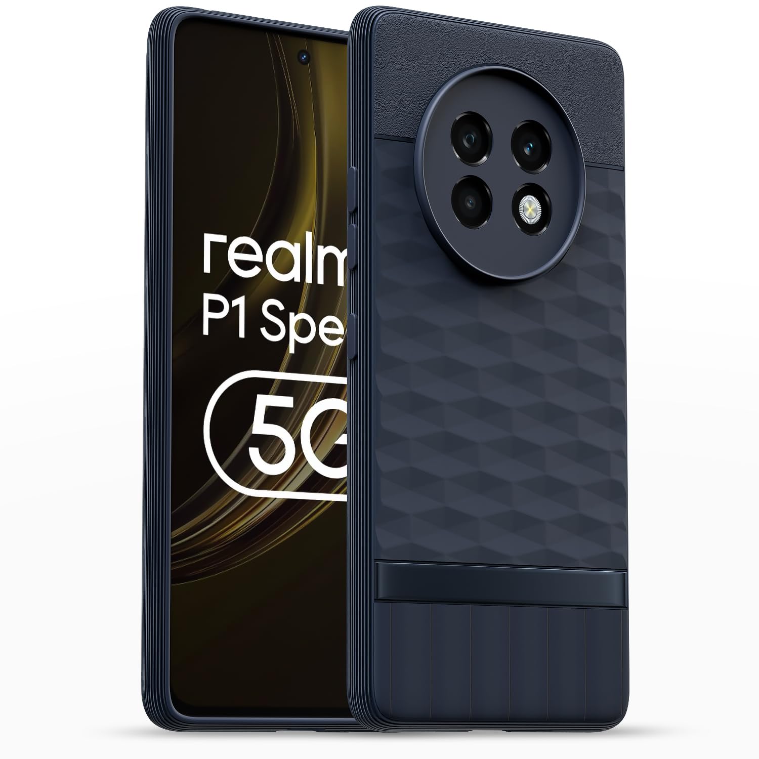 Realme 13 Plus 5G / Realme P1 Speed 5G Gencase Back Cover - Blue