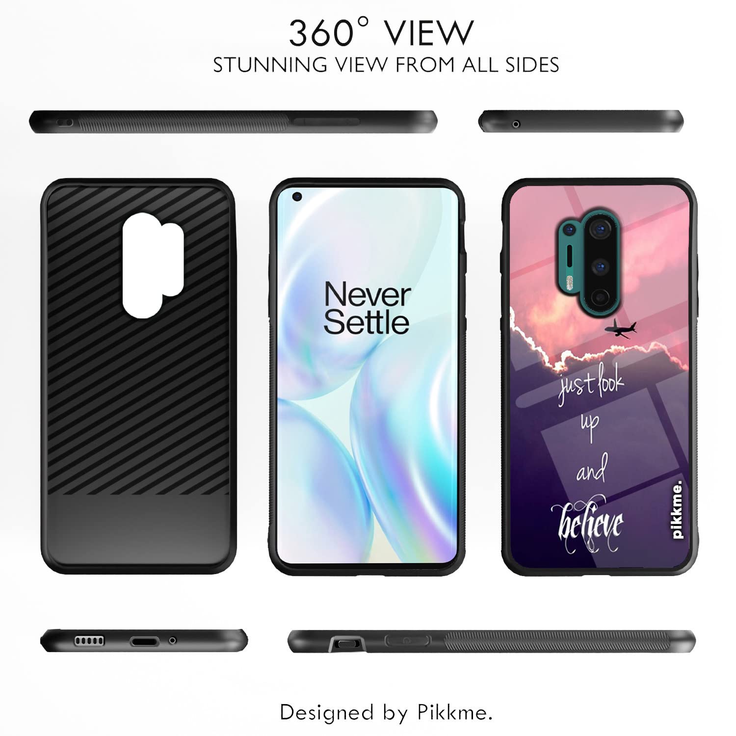 Pikkme OnePlus 8 Pro Hybrid mobile back cover – photo 2