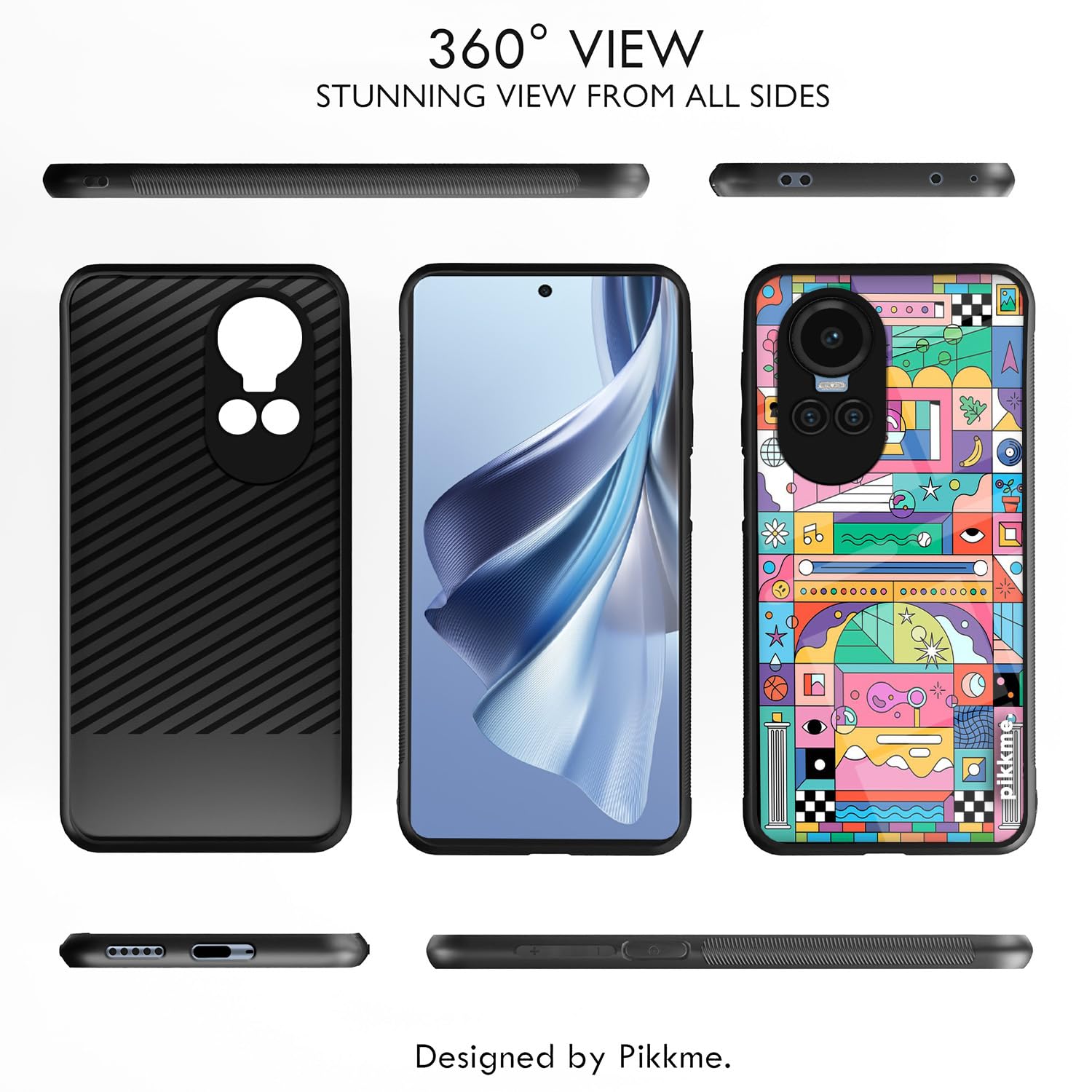 Pikkme Hybrid mobile back cover for Oppo Reno 10 5G – photo 2