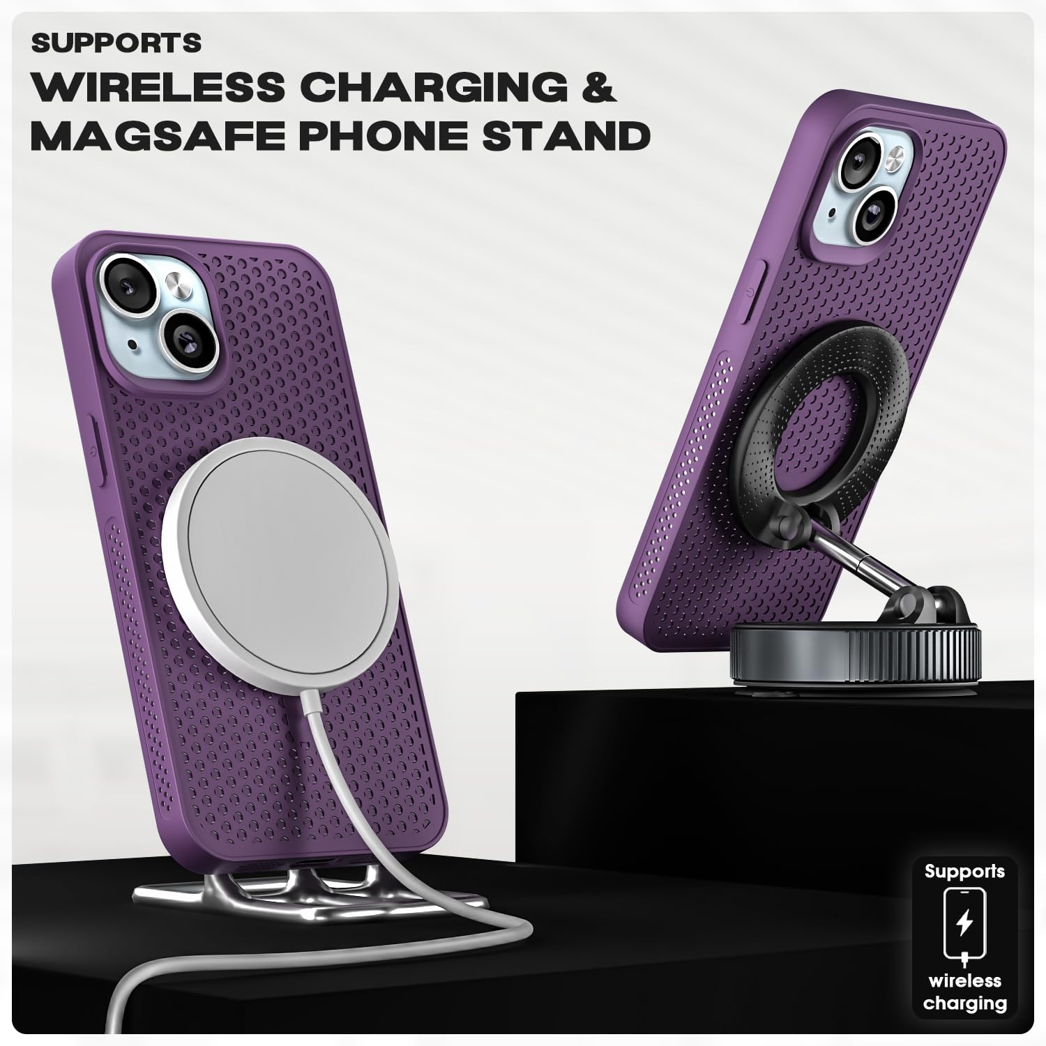 iPhone 15 back cover in purple by Pikkme – photo 5