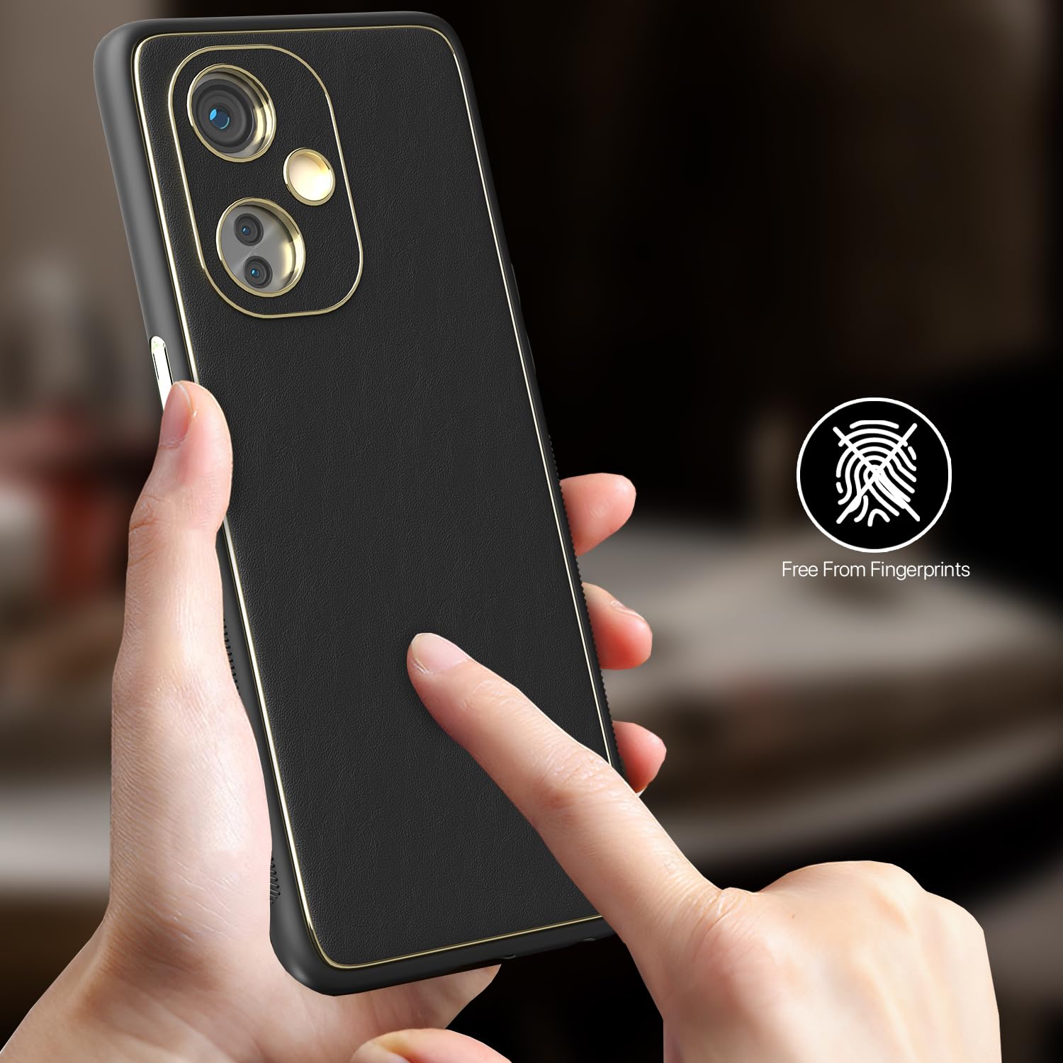 Black phone cover for OnePlus Nord CE 3 Lite 5G – Pikkme – photo 8