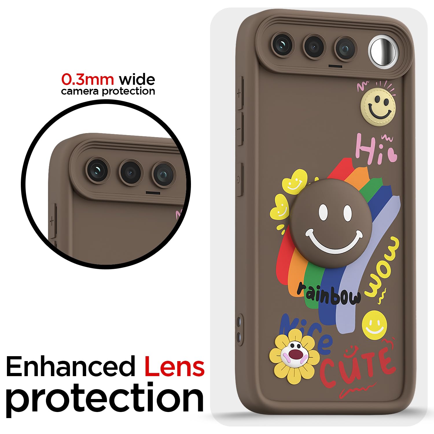 Pikkme Realme 16 5G brown phone cover – photo 5