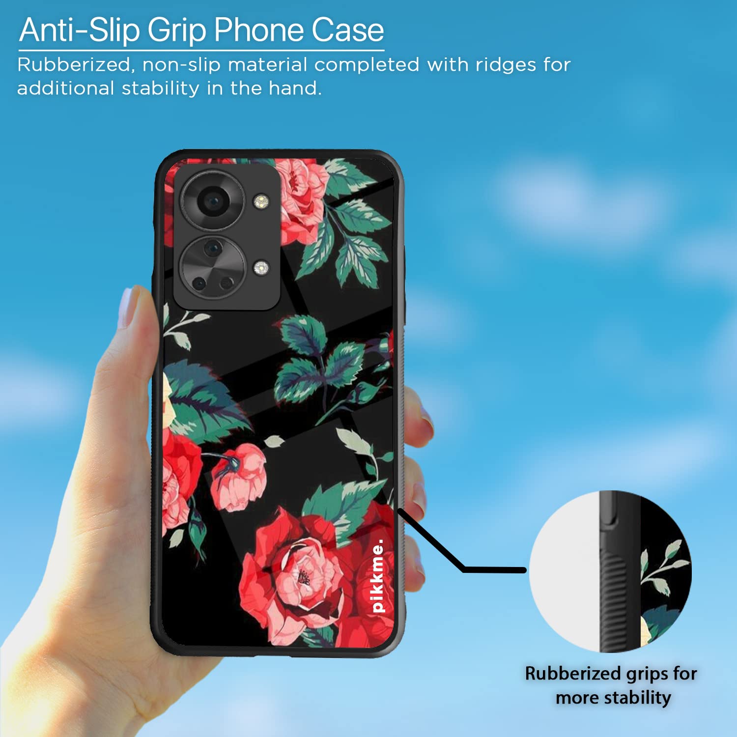 Pikkme Flower back cover for OnePlus Nord 2T 5G – photo 5