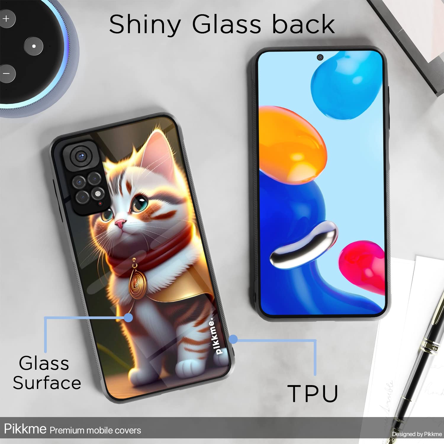Redmi Note 11/Note 11s Cat mobile cover by Pikkme – photo 3
