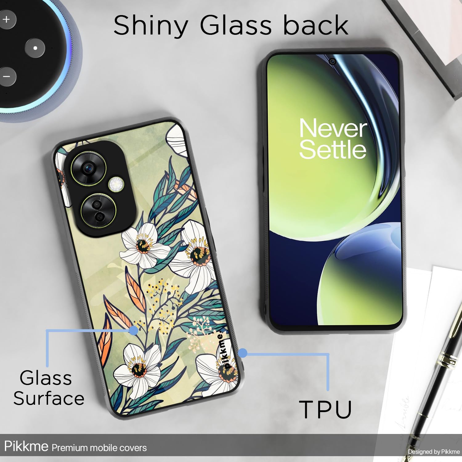 OnePlus Nord CE 3 Lite 5G Flower mobile back cover by Pikkme – photo 3