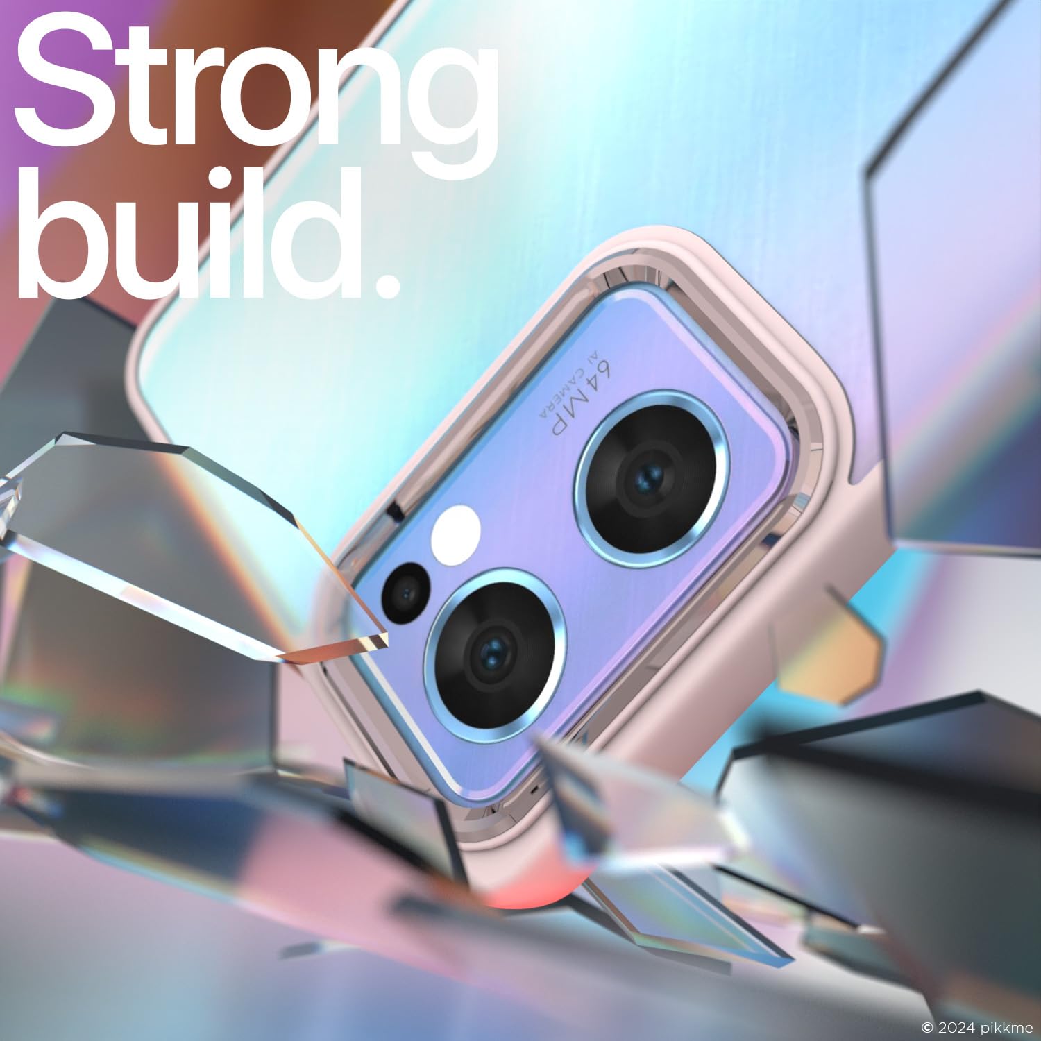 Pikkme Oppo Reno 7 Camring Back Cover (Face)