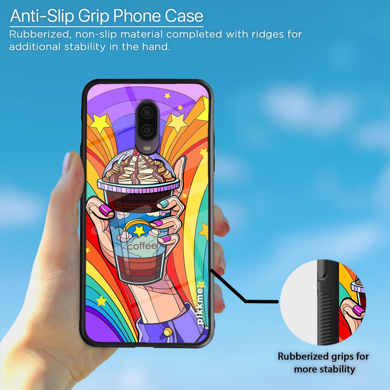 Pikkme OnePlus 6T Hybrid back cover – photo 5