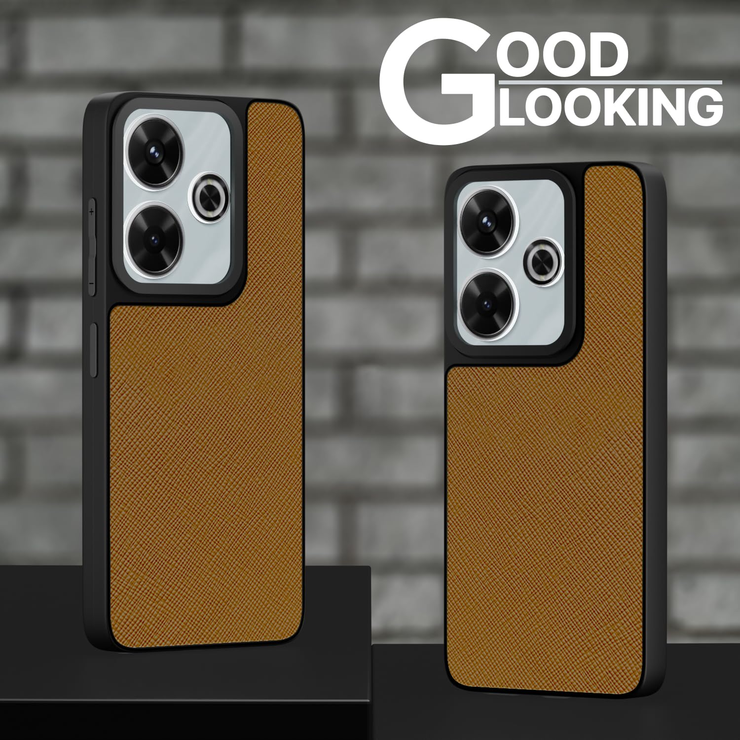 Pikkme tan mobile back cover for Redmi 13/Poco M6 Plus 5G – photo 5