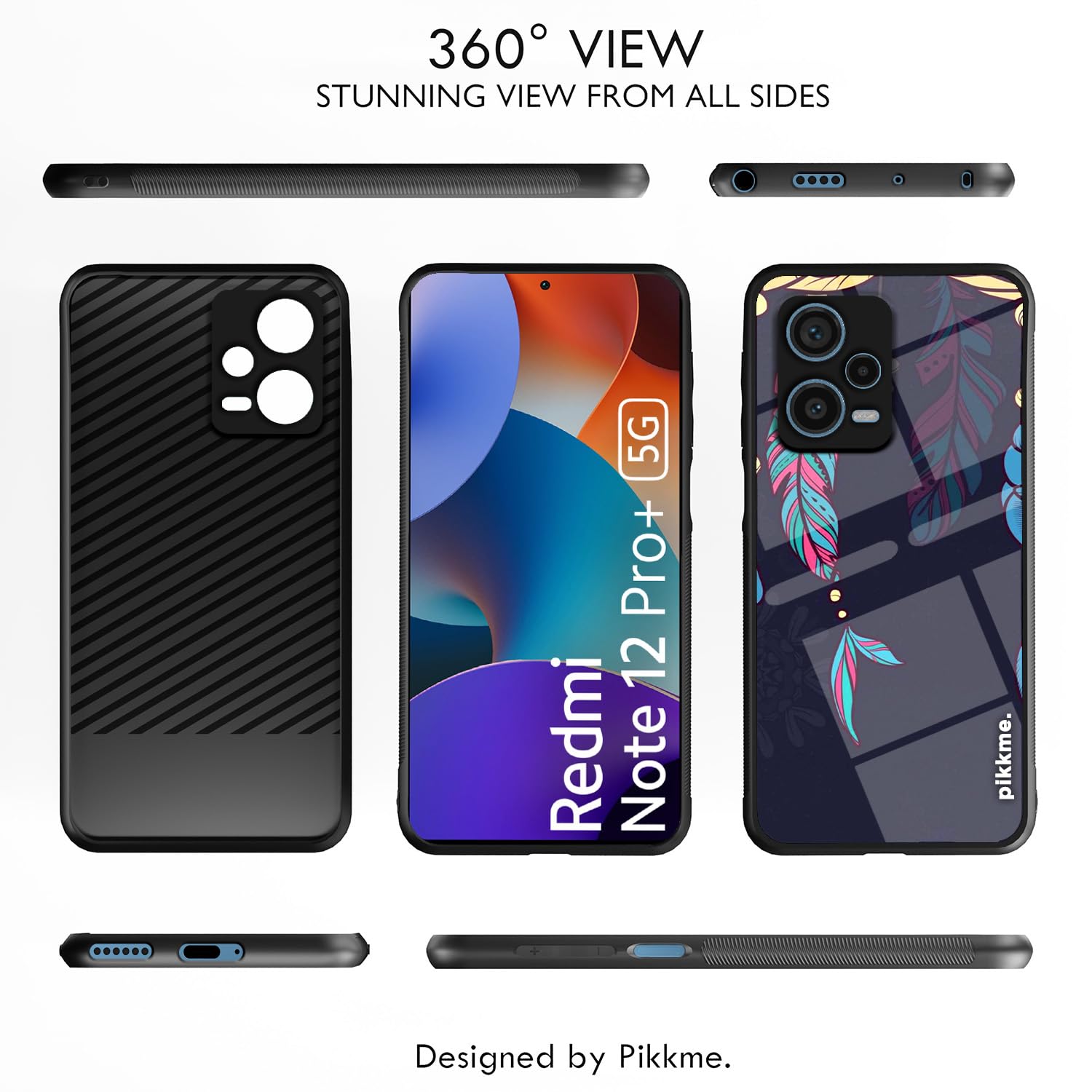 Pikkme Flower phone cover for Redmi Note 12 Pro Plus 5G – photo 2