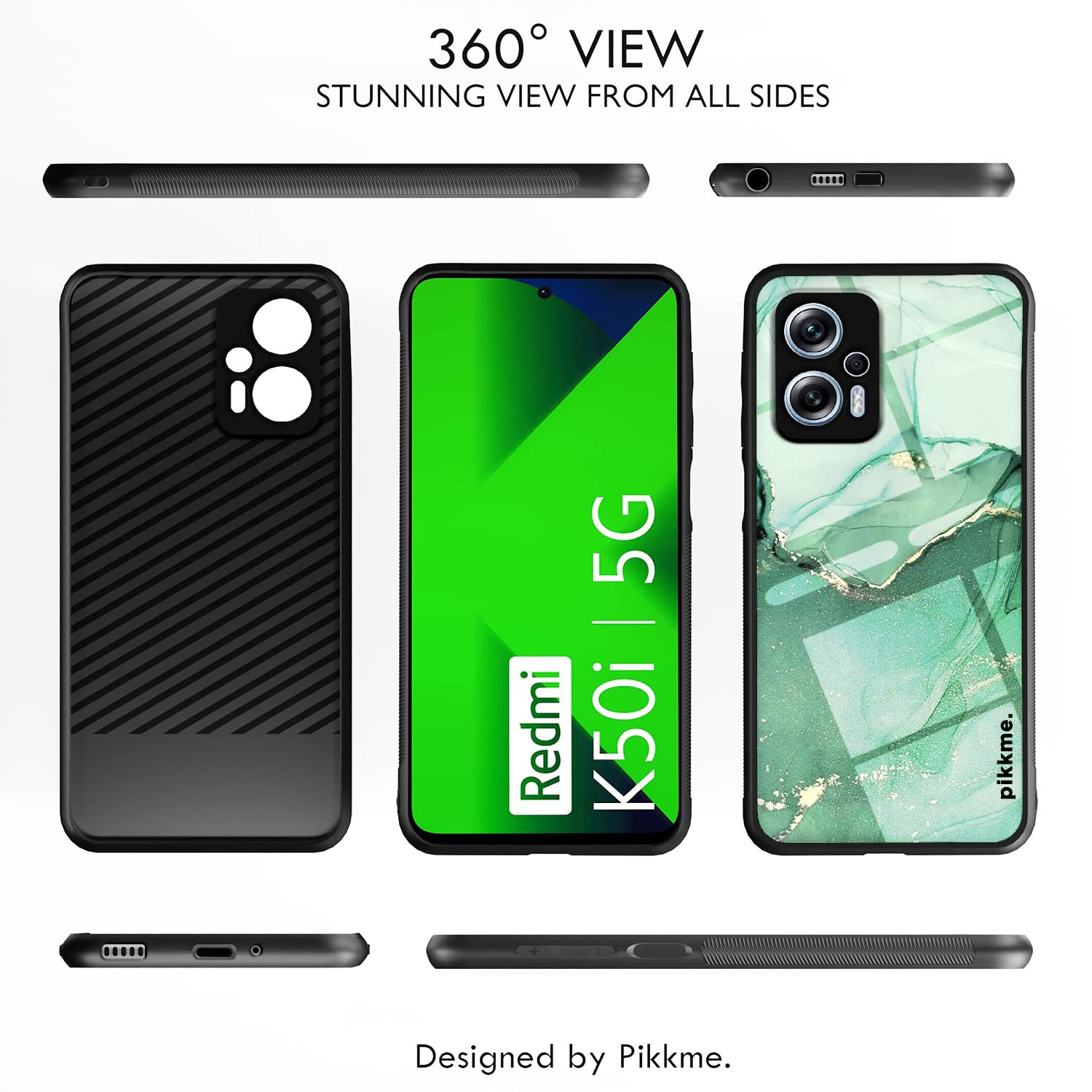 Pikkme Hybrid mobile back cover for Redmi K50i 5G – photo 2