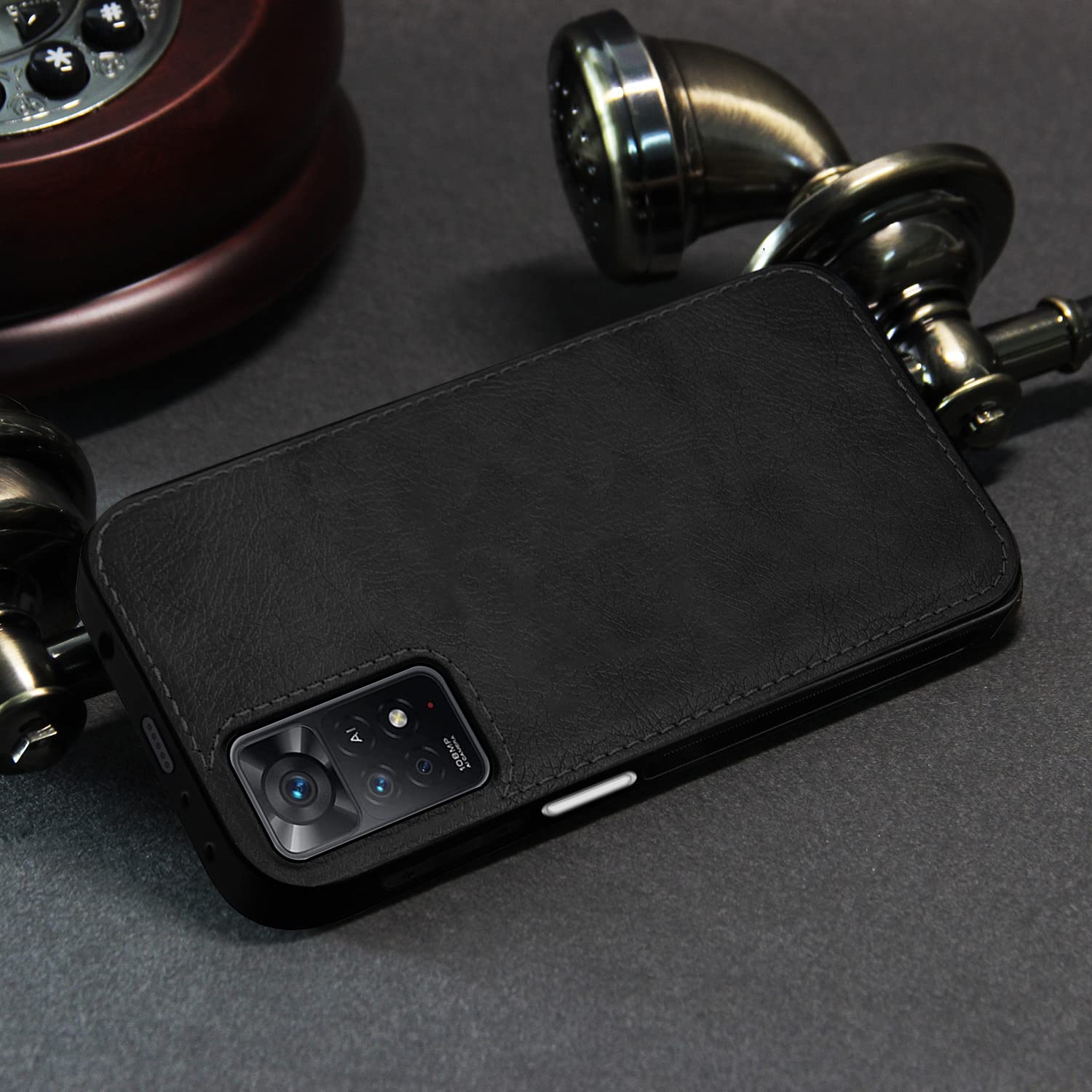 Black phone cover for Redmi Note 11 Pro/Note 11 Pro Plus 5G – Pikkme – photo 5