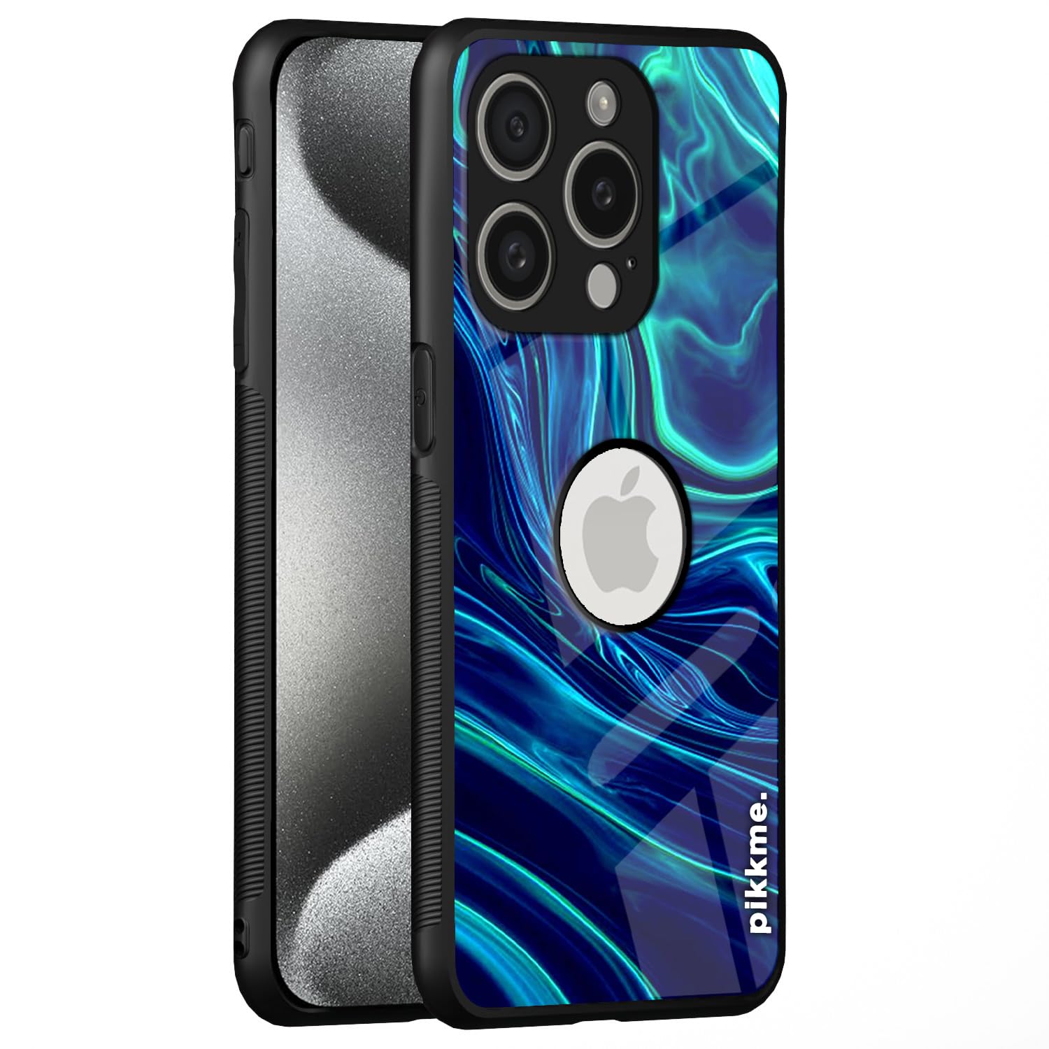 Pikkme iPhone 15 Pro Hybrid back cover