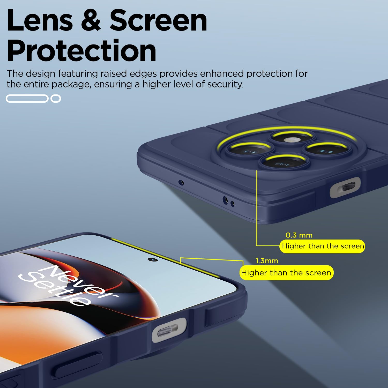 OnePlus 11R 5G mobile cover in blue by Pikkme – photo 3