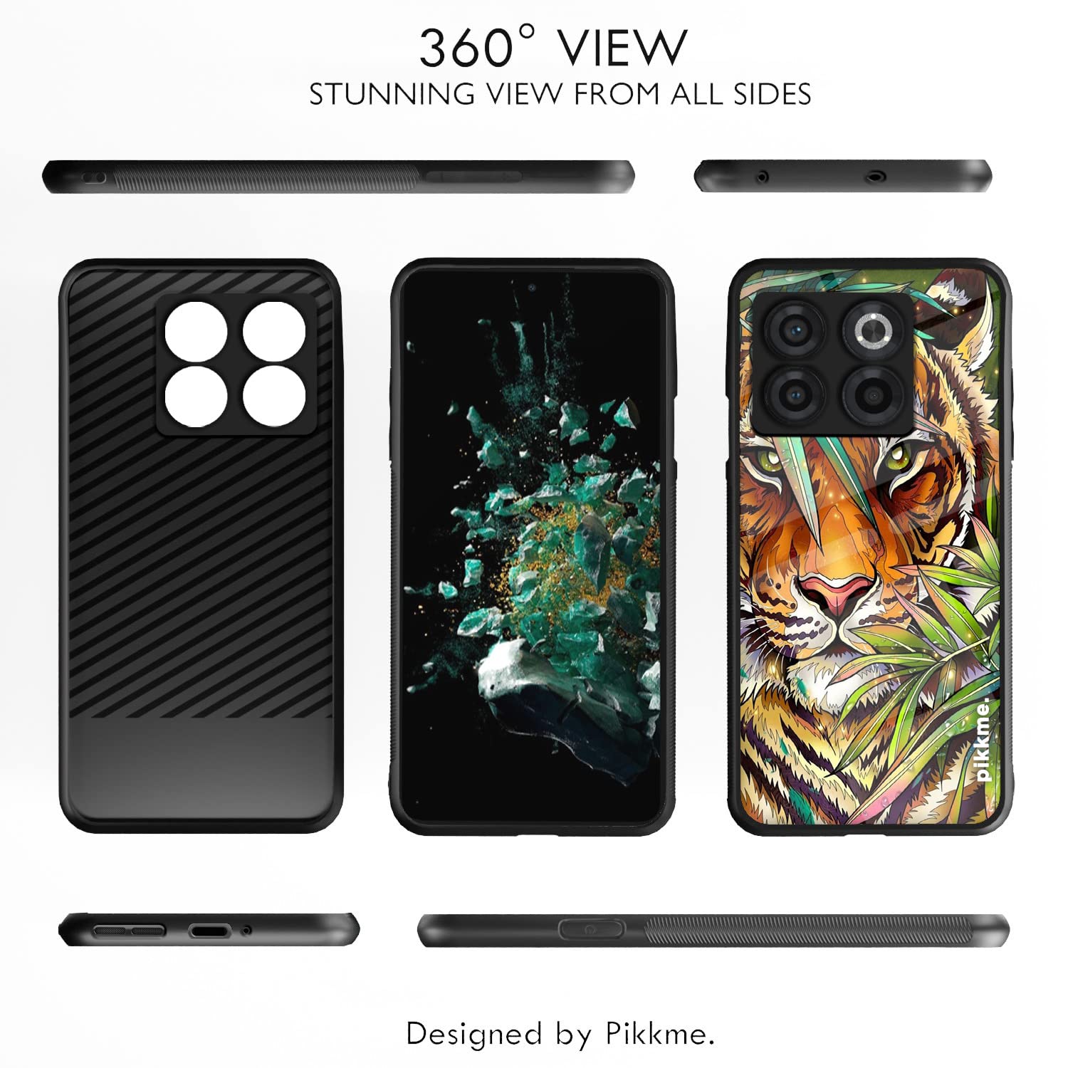 Pikkme Hybrid mobile back cover for OnePlus 10T 5G – photo 2