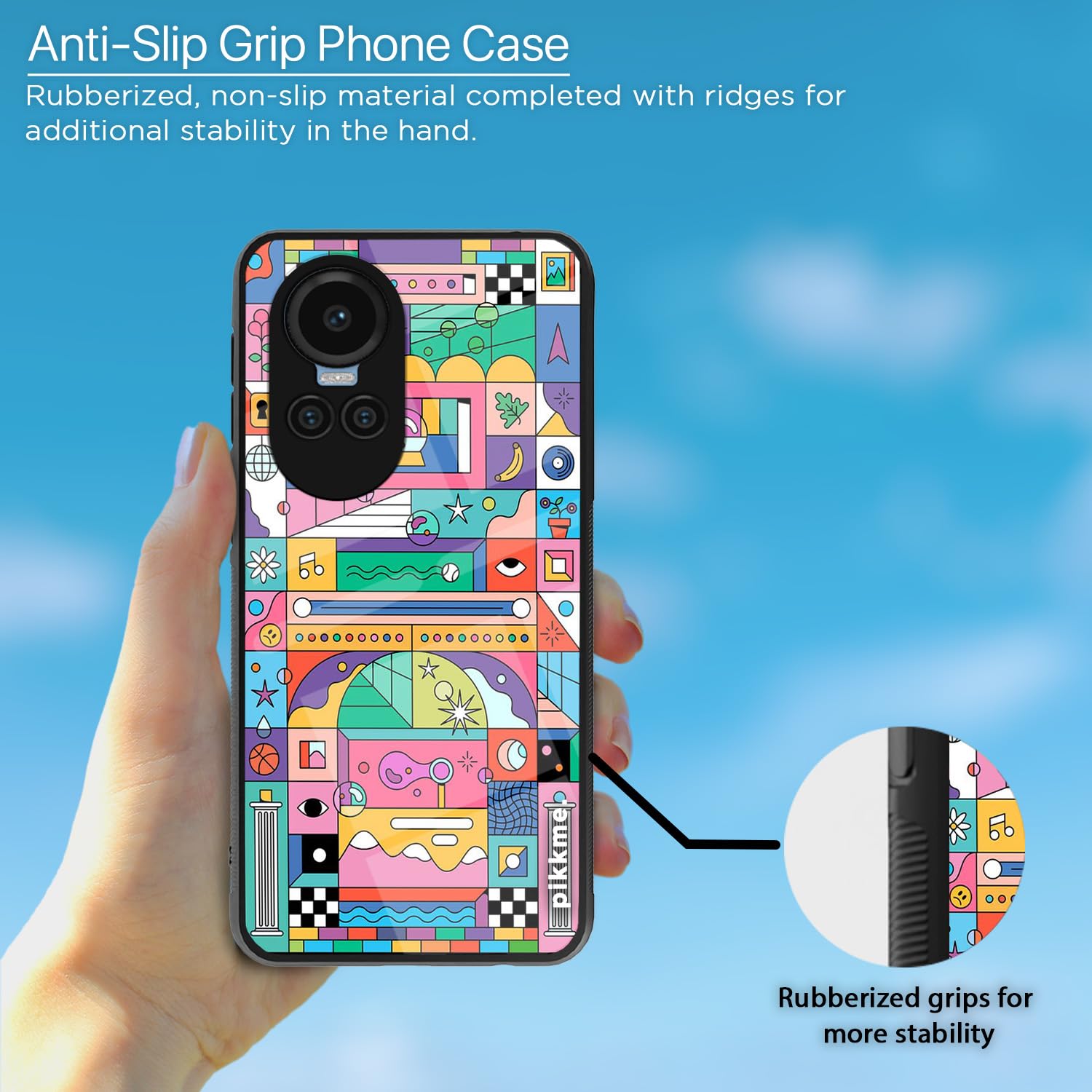 Pikkme Hybrid back cover for Oppo Reno 10 Pro 5G – photo 5