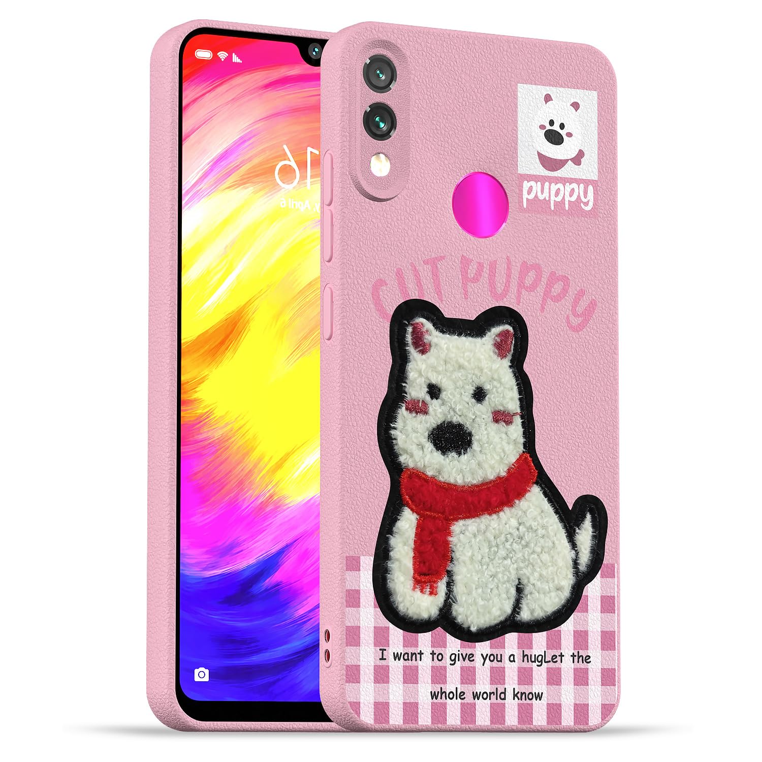 Pink back cover for Redmi Note 7 Pro/Note 7/Note 7s – Pikkme