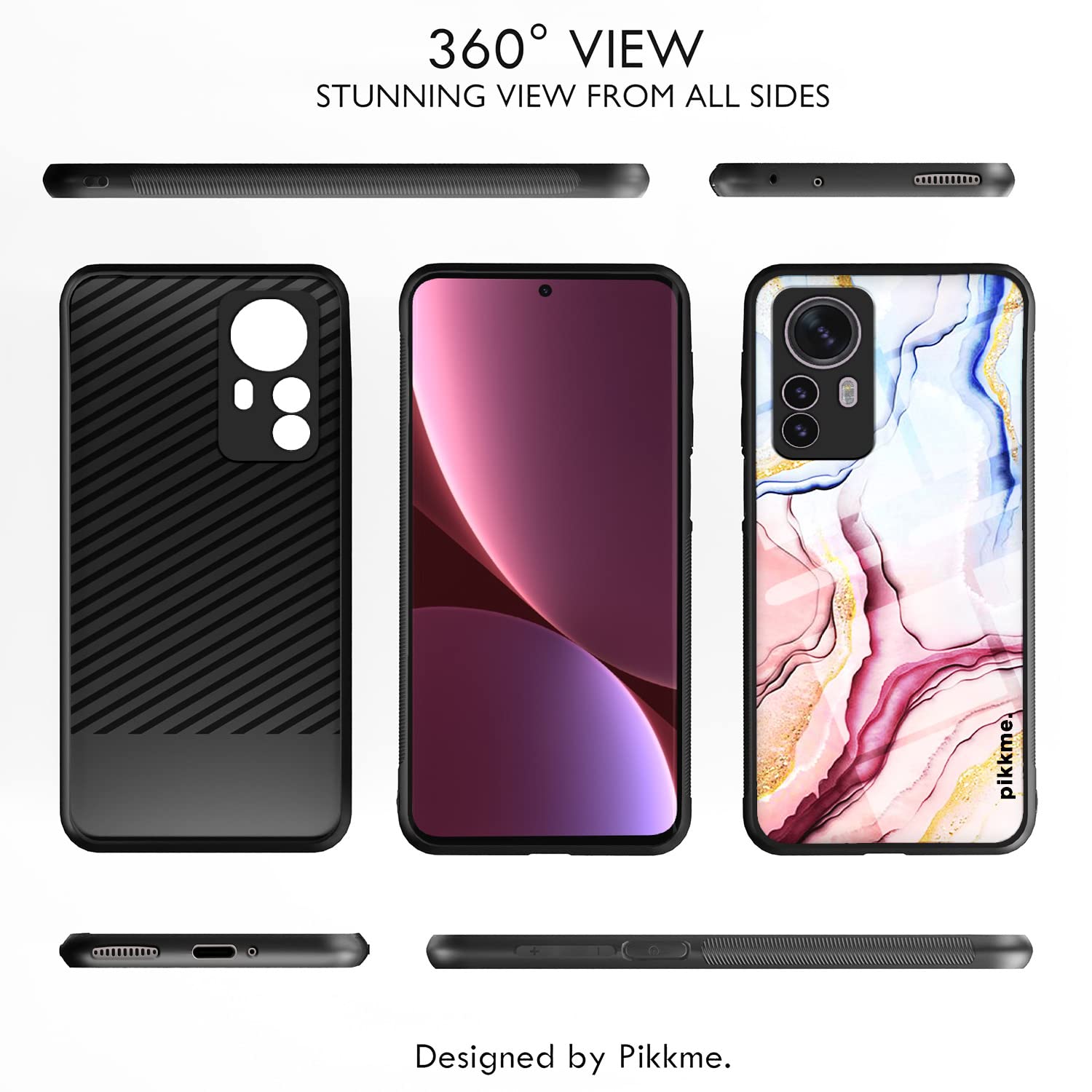 Mi 12 Pro 5G Hybrid mobile back cover by Pikkme – photo 2