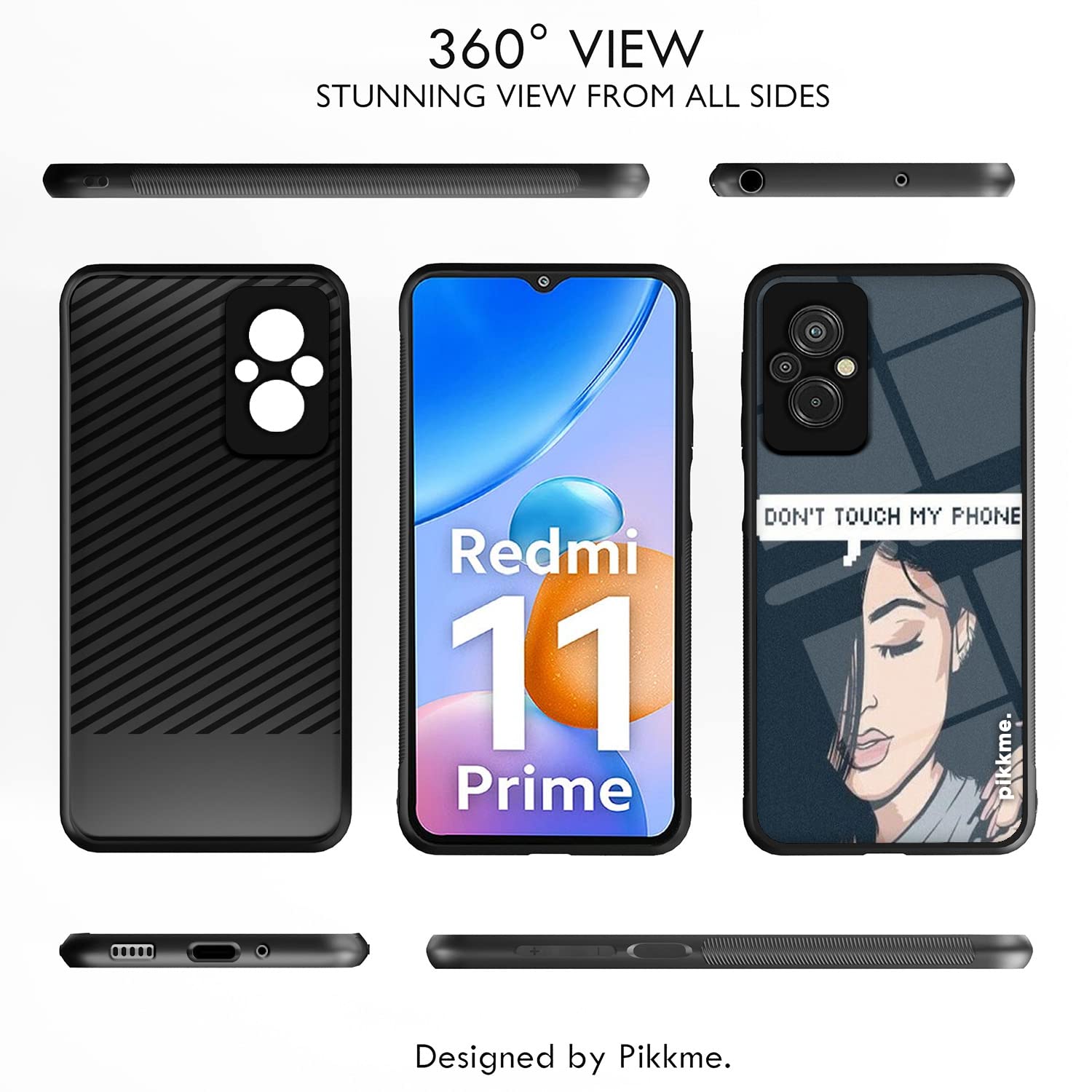 Hybrid Mobile back cover for Redmi 11 Prime 4G – Pikkme – photo 2