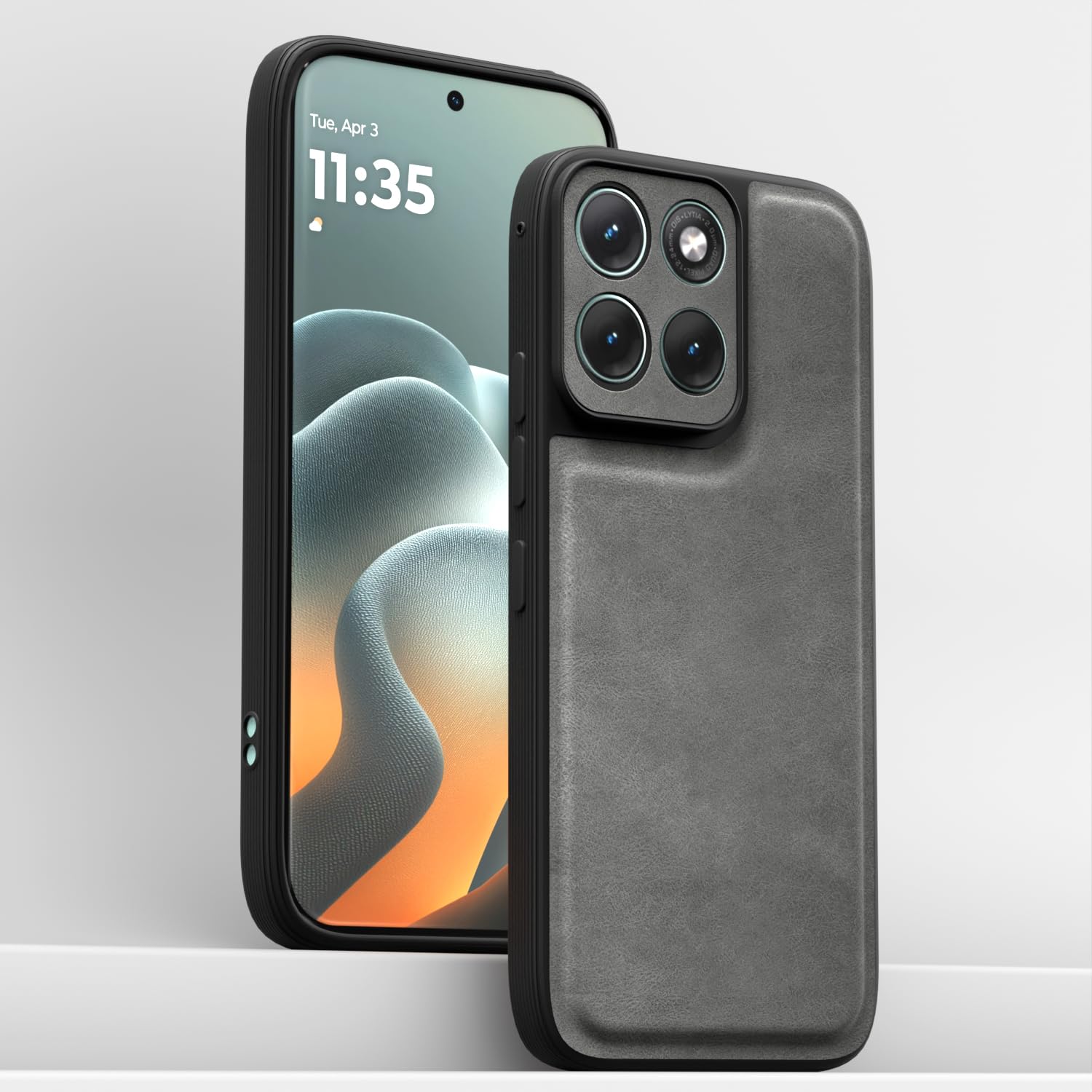 Moto Edge 70 Fusion 5G mobile cover in grey by Pikkme – photo 2