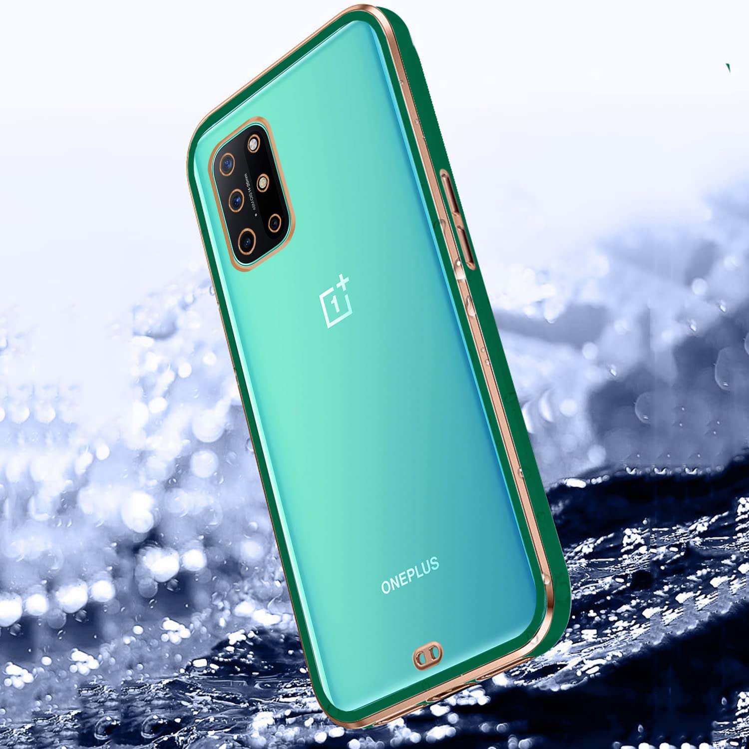 Pikkme OnePlus 8T Chrome green mobile cover – photo 2