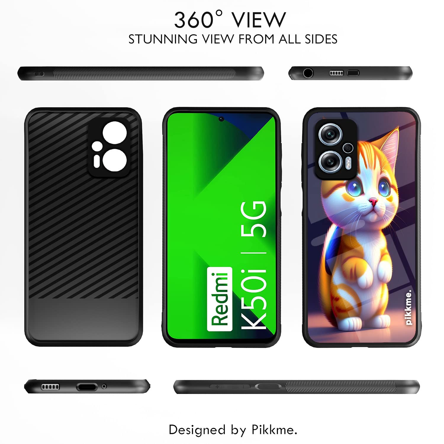Pikkme Redmi K50i 5G mobile back cover – photo 2