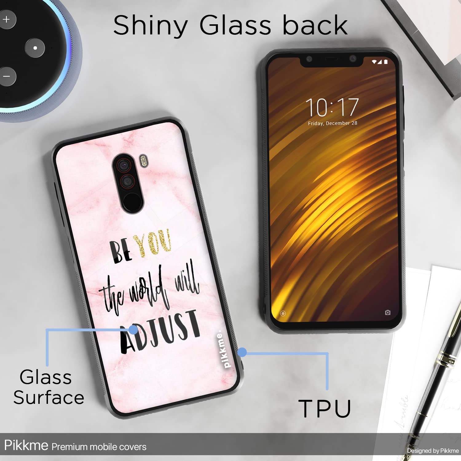 Poco F1 Hybrid mobile back cover by Pikkme – photo 3