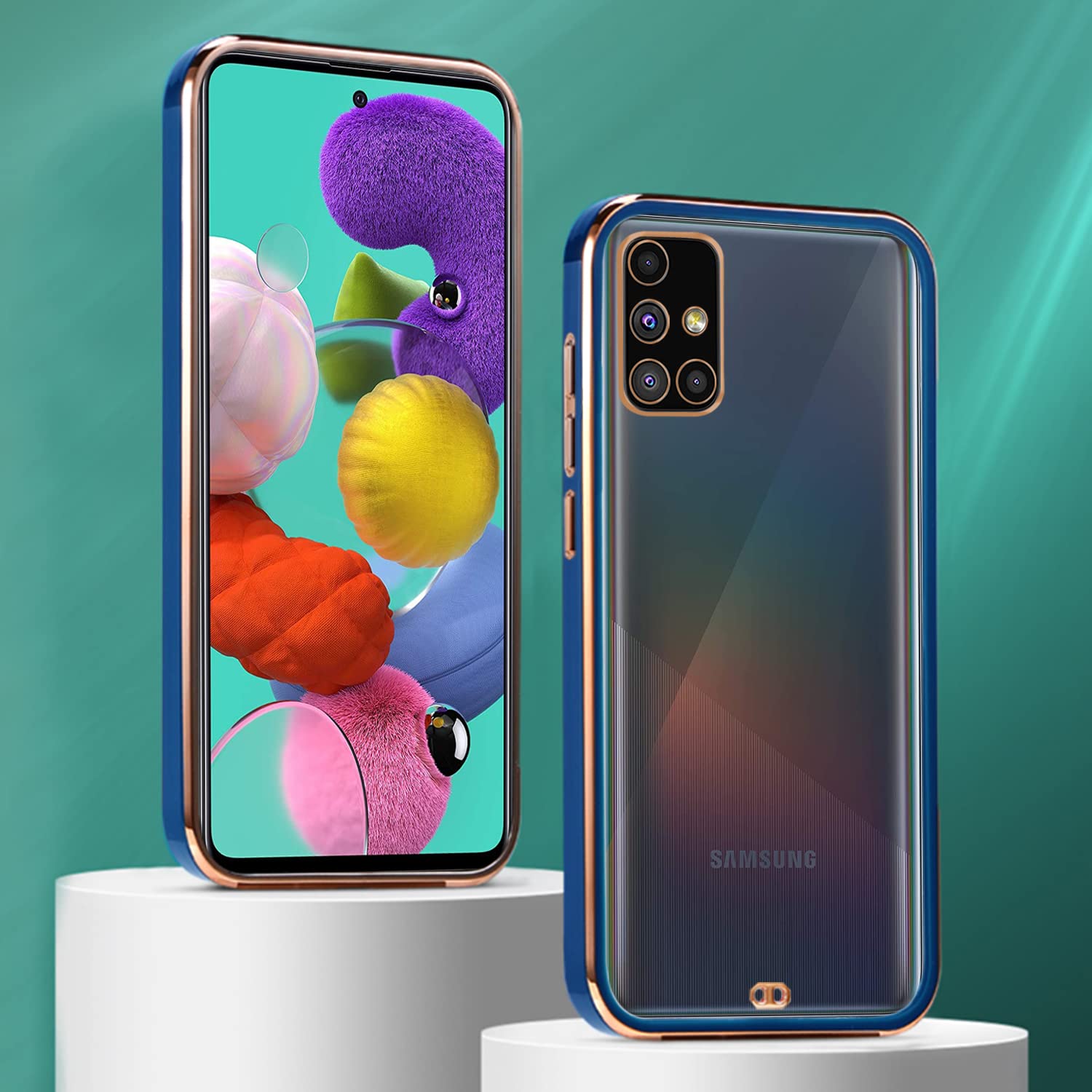 Pikkme blue Chrome phone cover for Samsung A51 – photo 3
