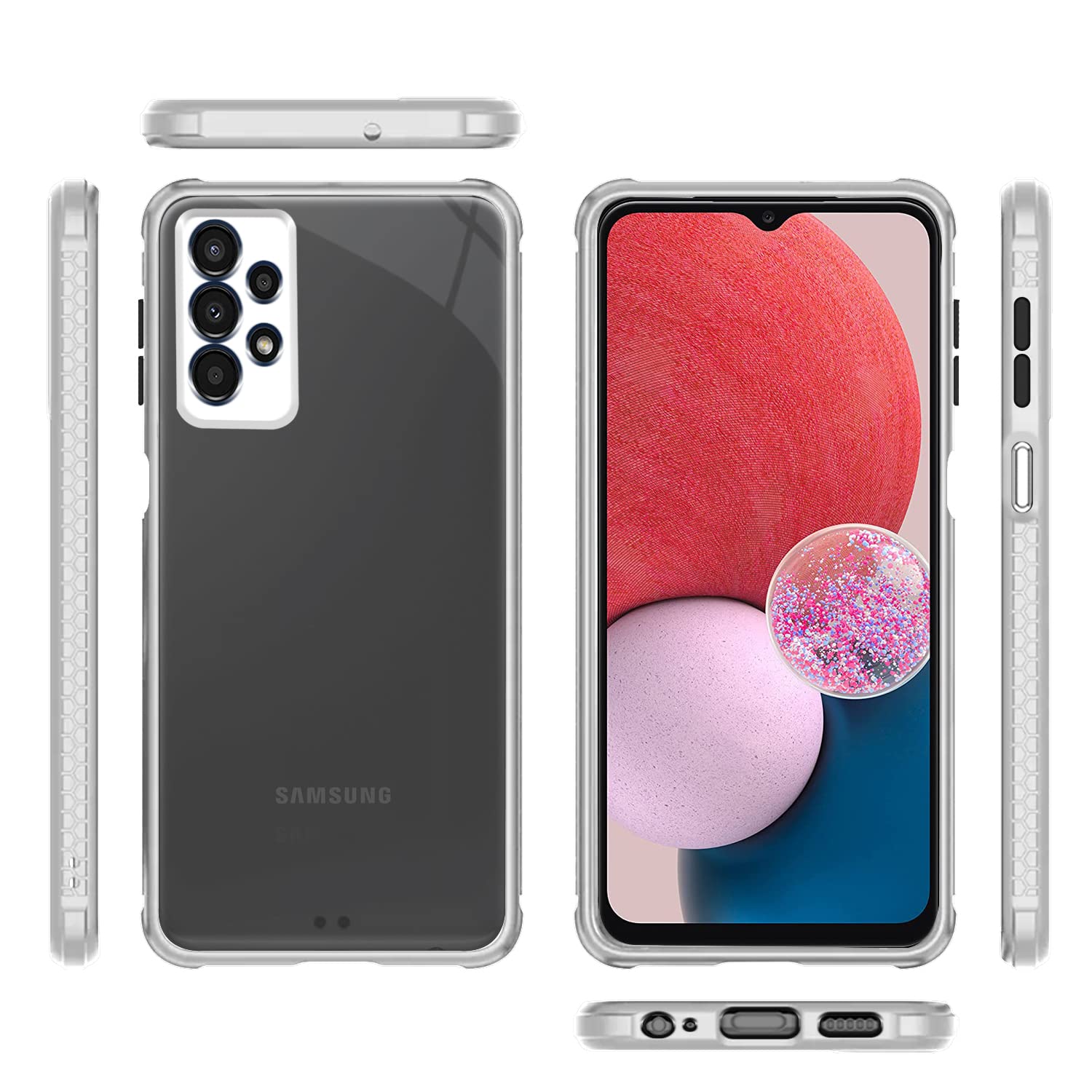 Pikkme Samsung A13 4G white mobile cover – photo 3