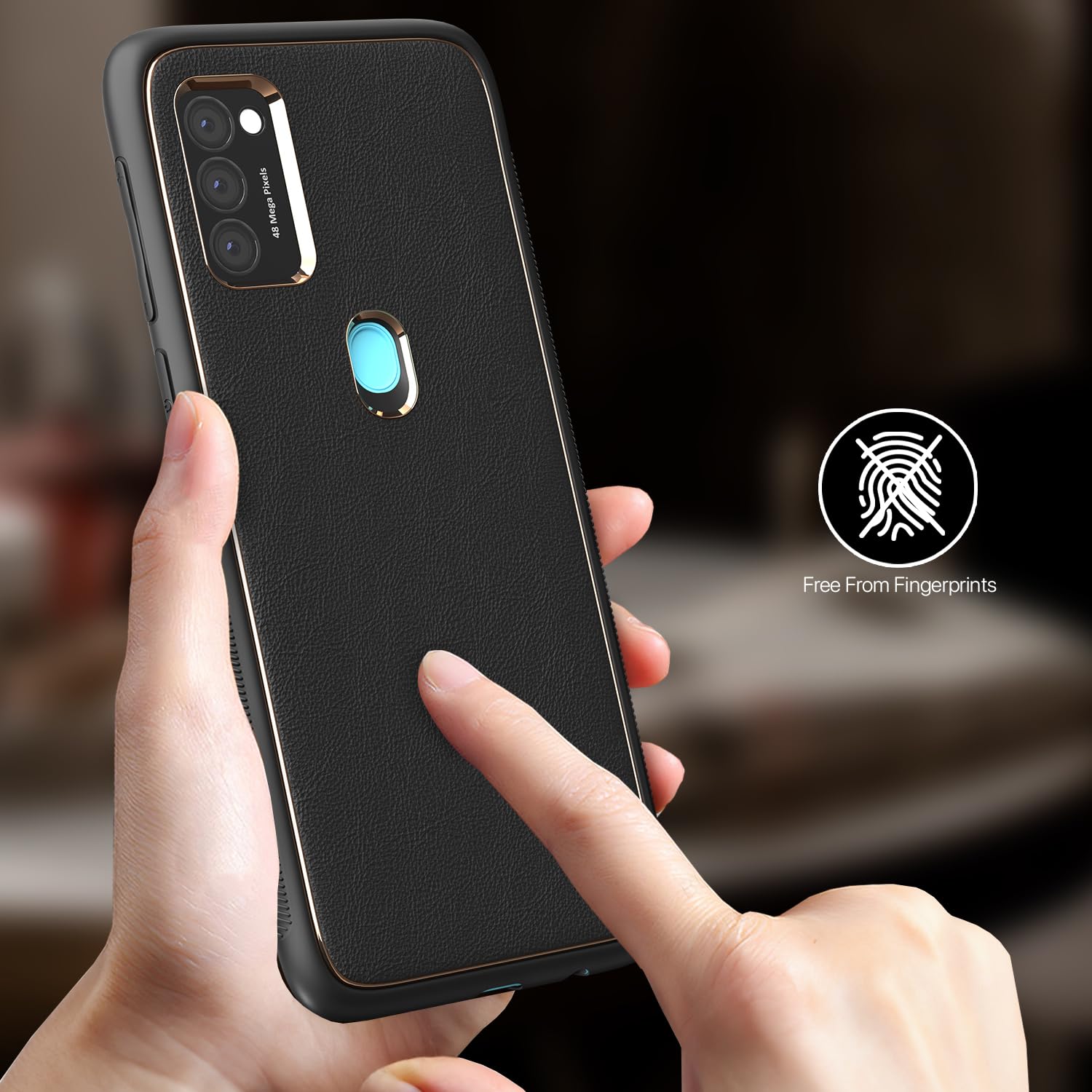 Samsung M30s/M21/M21 2021 back cover in black by Pikkme – photo 2