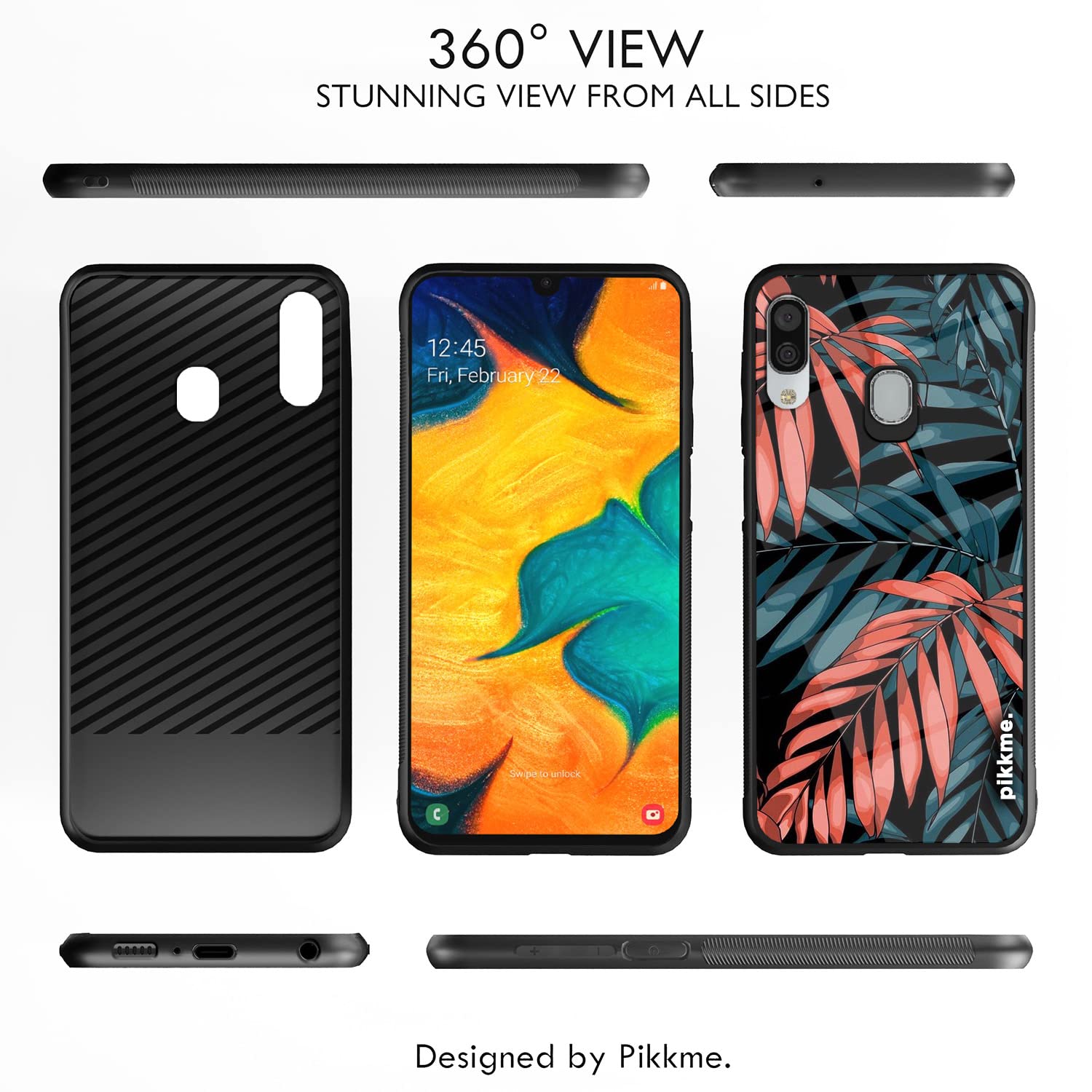 Flower Mobile back cover for Samsung A20/A30/M10s – Pikkme – photo 2