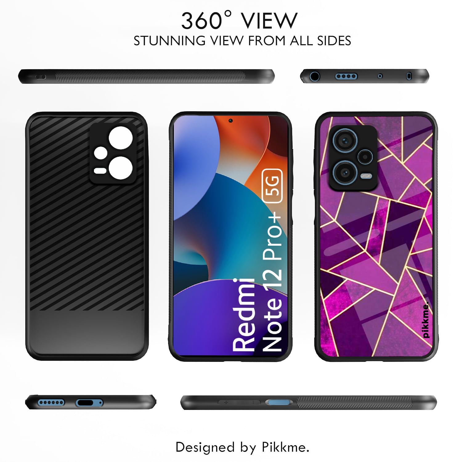 Redmi Note 12 Pro Plus 5G mobile back cover by Pikkme – photo 2