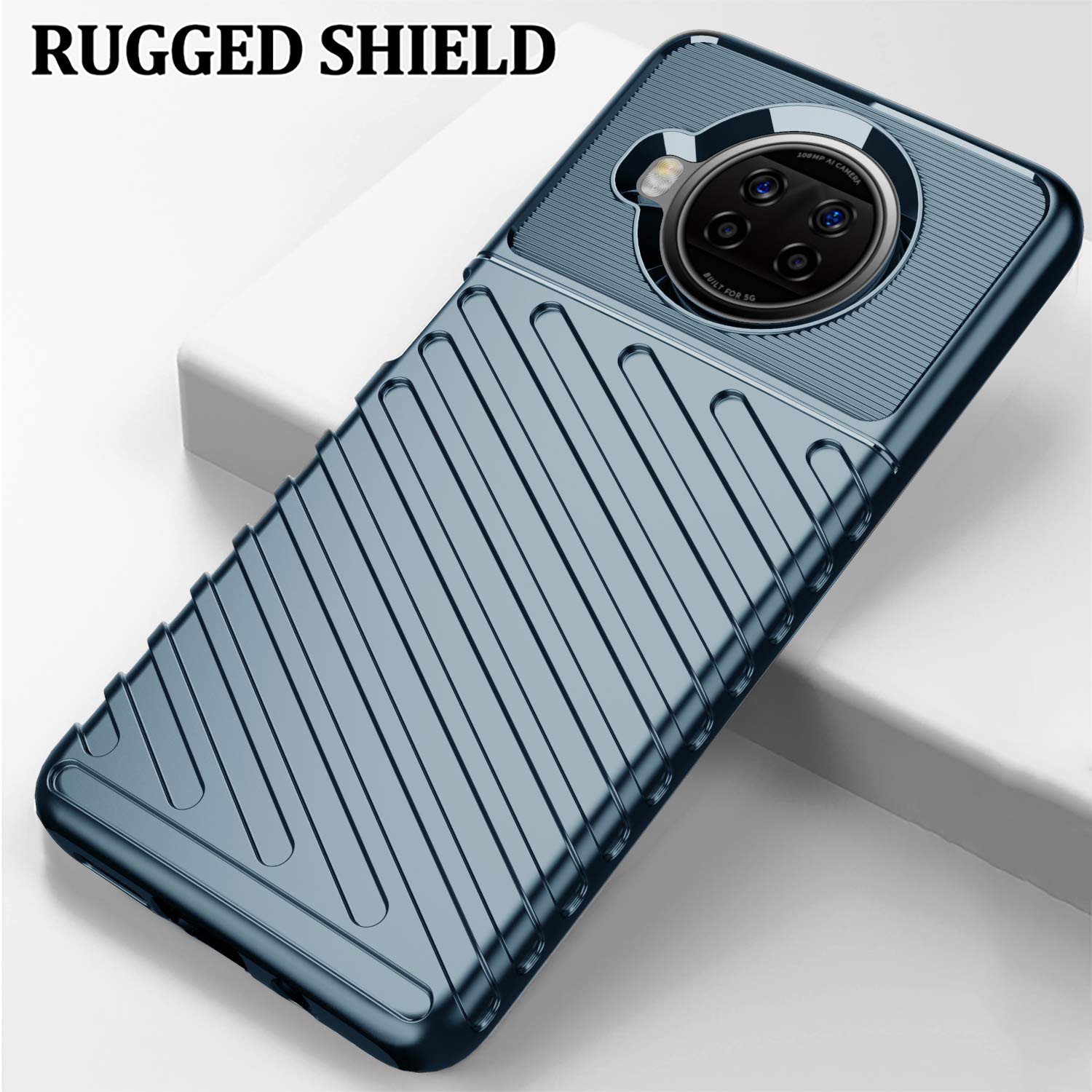 Pikkme Mi 10i blue mobile back cover – photo 2