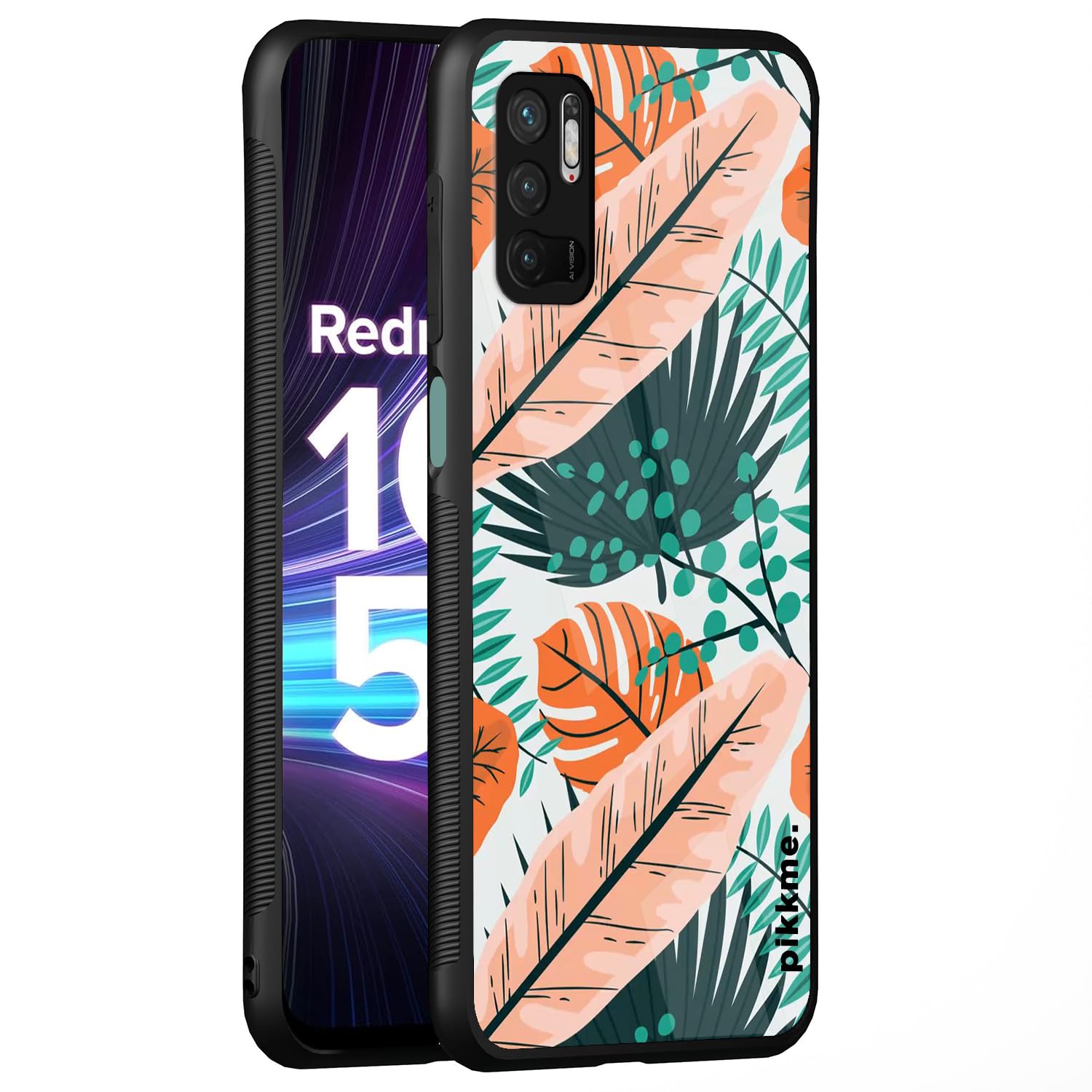 Redmi Note 10T/Poco M3 Pro 5G Flower mobile back cover by Pikkme