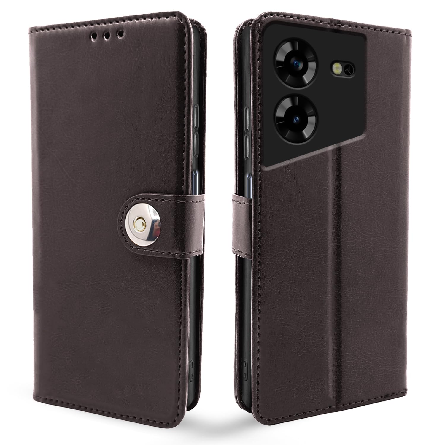 Coffee Button mobile flip cover for Tecno Pova 5/Pova 5 Pro 5G – Pikkme