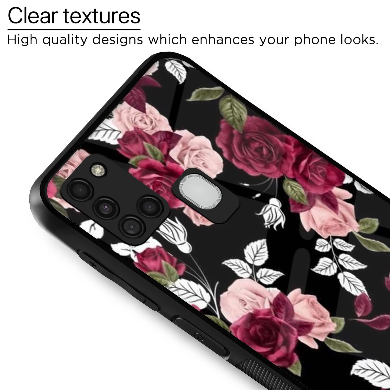 Samsung A21s Flower mobile back cover by Pikkme – photo 4