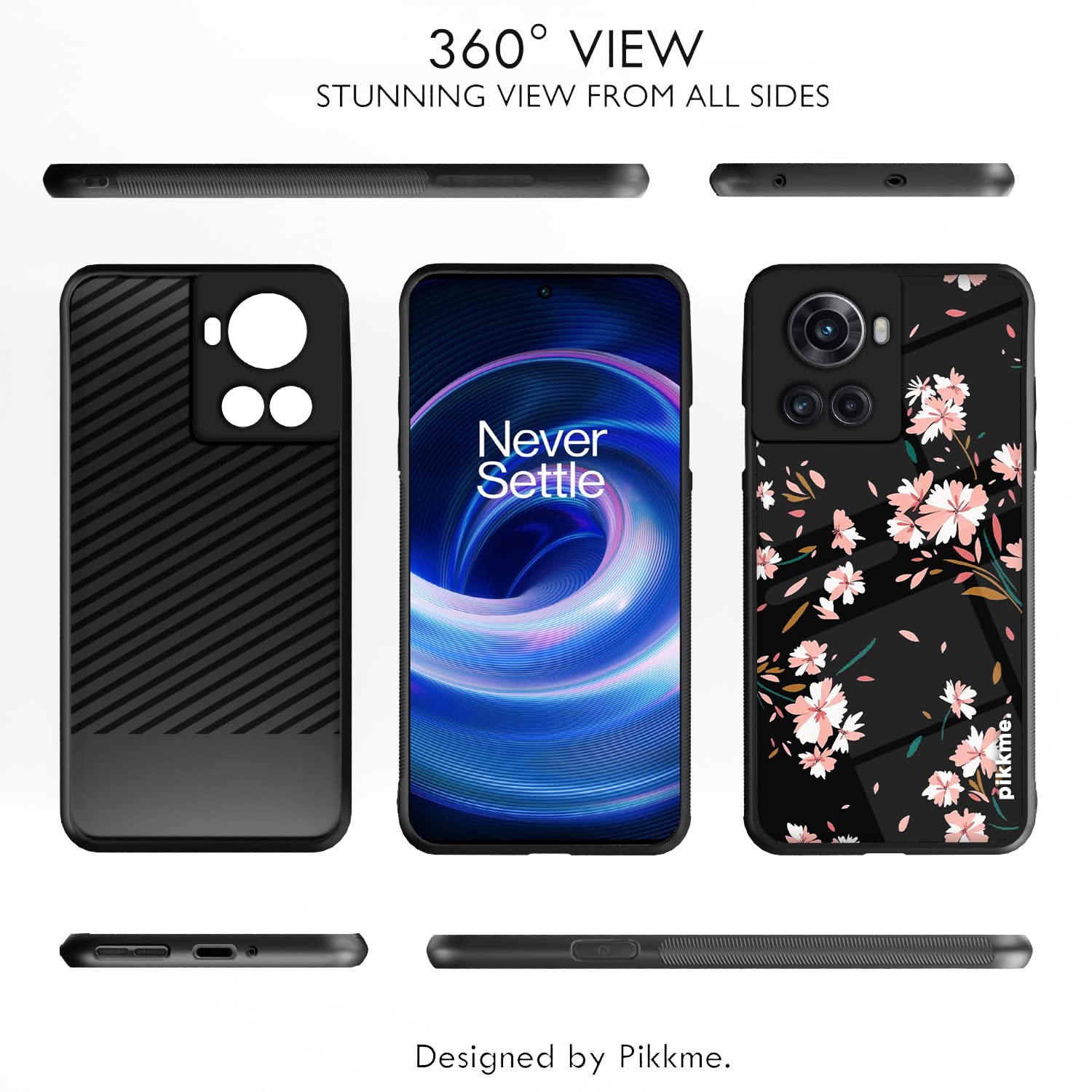 Pikkme OnePlus 10R Flower mobile back cover – photo 2