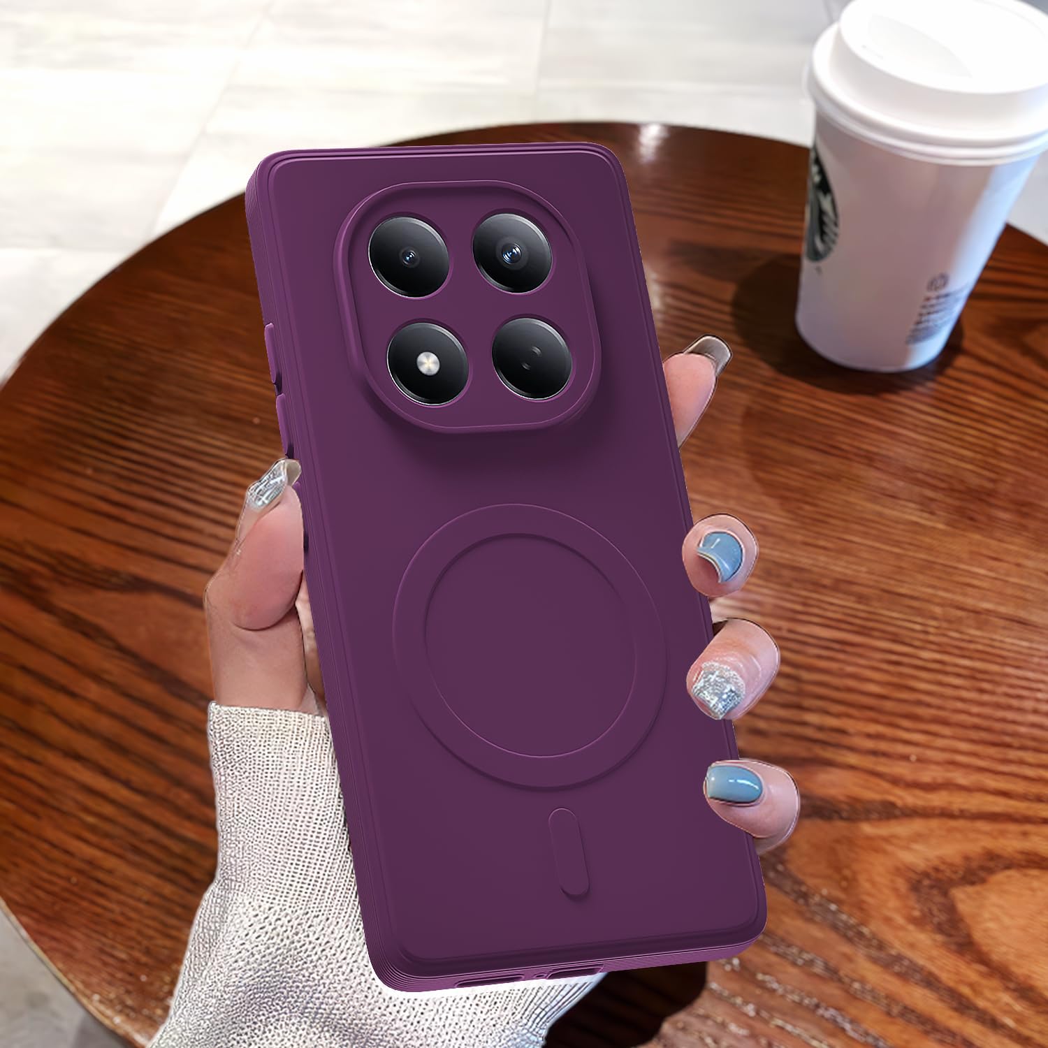 Pikkme purple back cover for Redmi Note 15 Pro 5G – photo 7