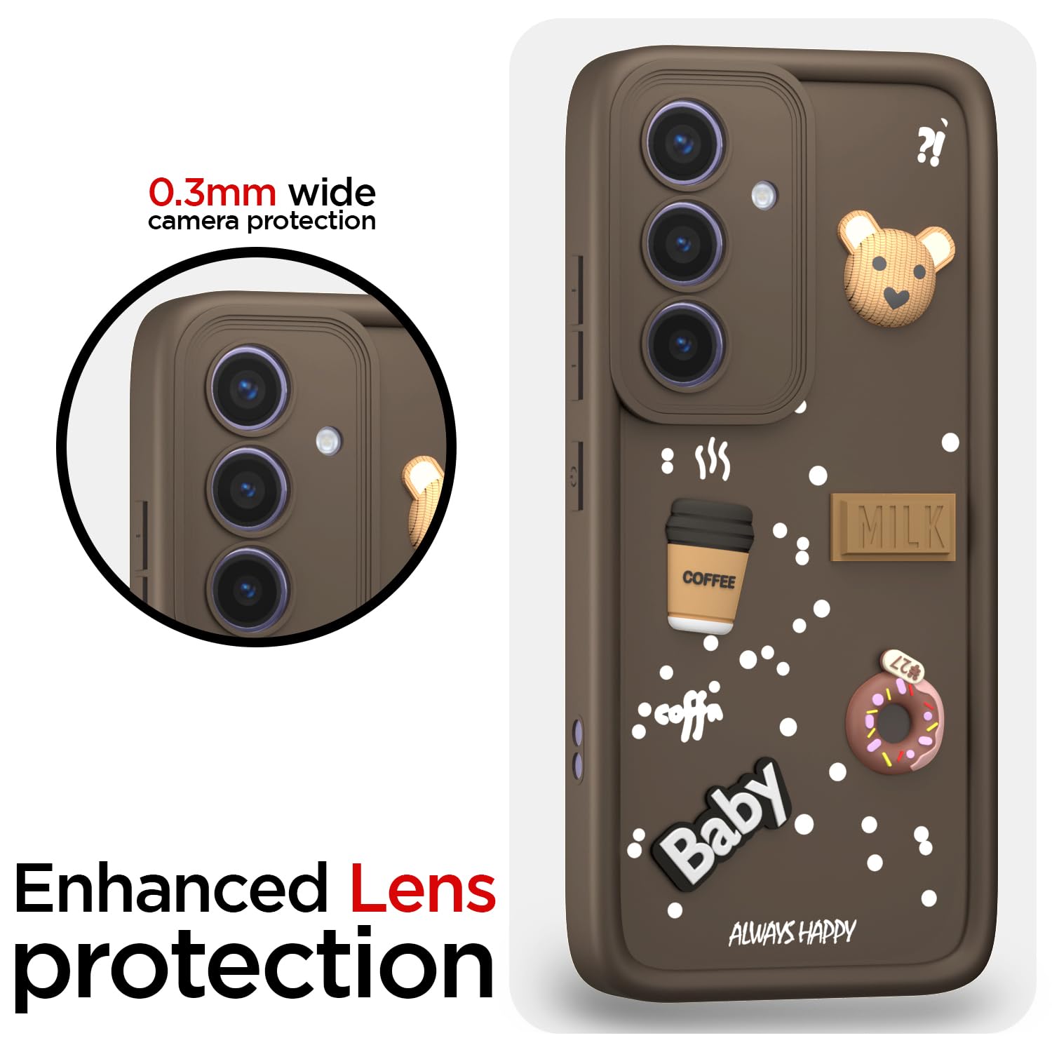 Pikkme brown phone cover for Samsung S24 5G – photo 5