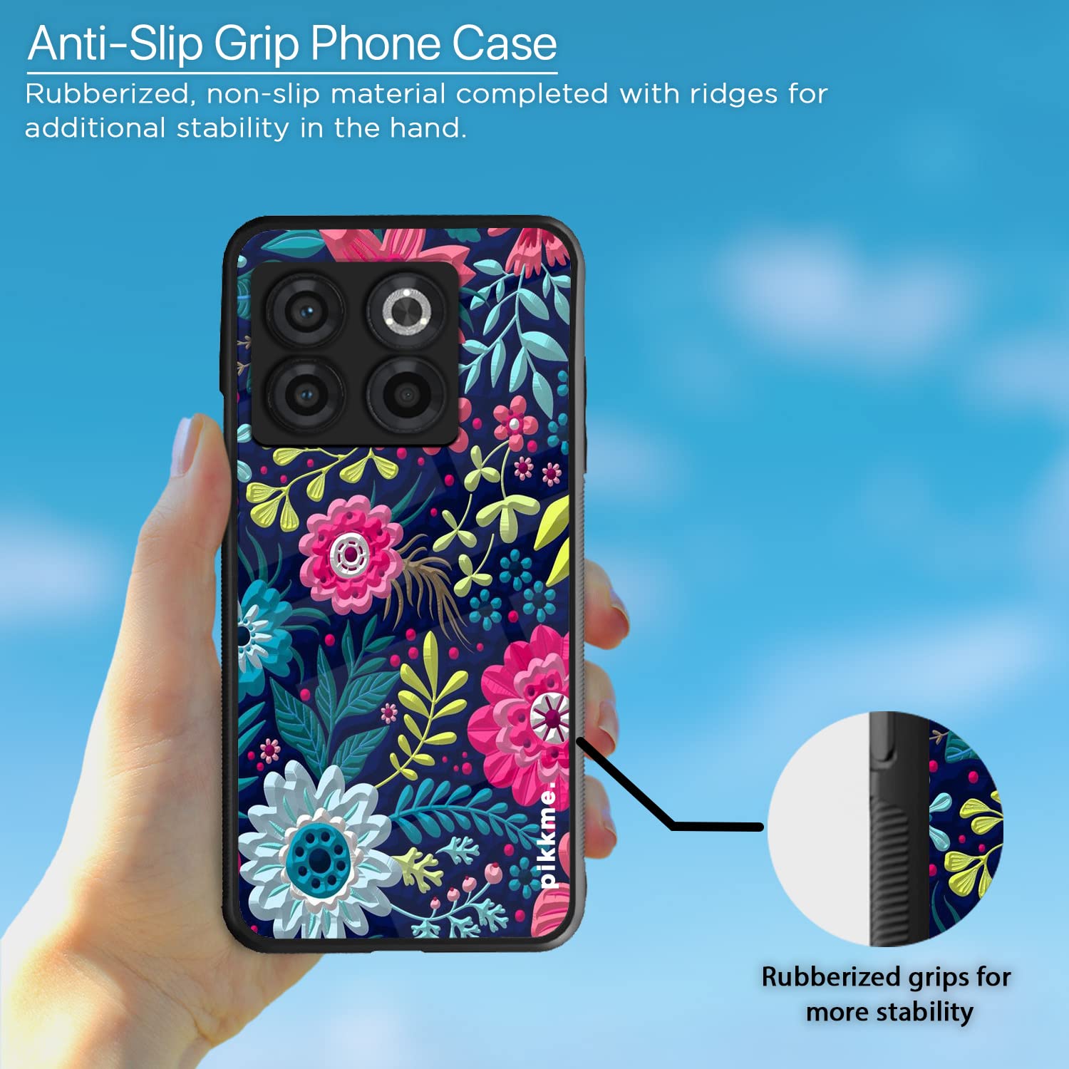 OnePlus 10T 5G Flower mobile cover by Pikkme – photo 5