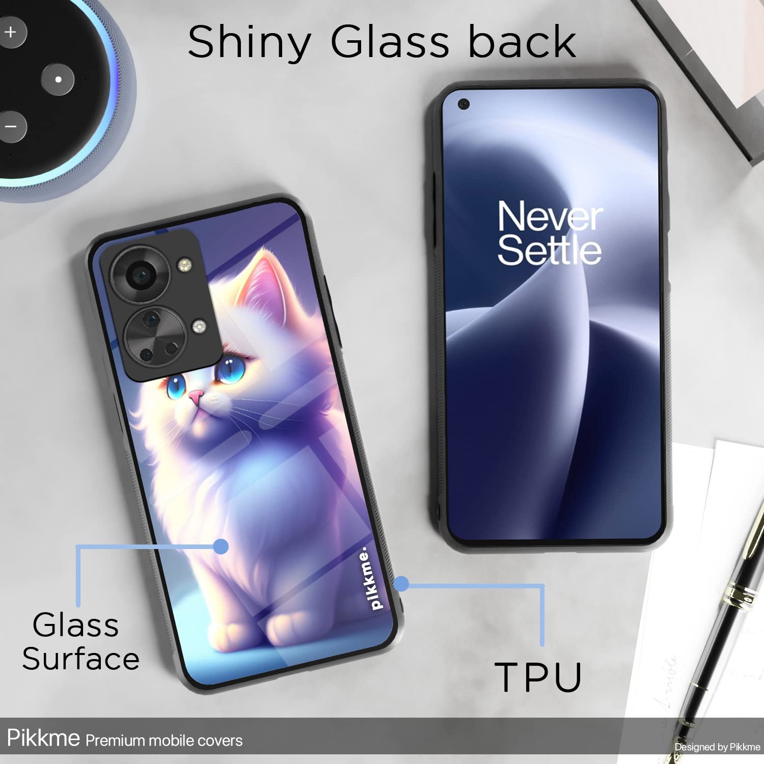 OnePlus Nord 2T 5G Cat phone cover by Pikkme – photo 3
