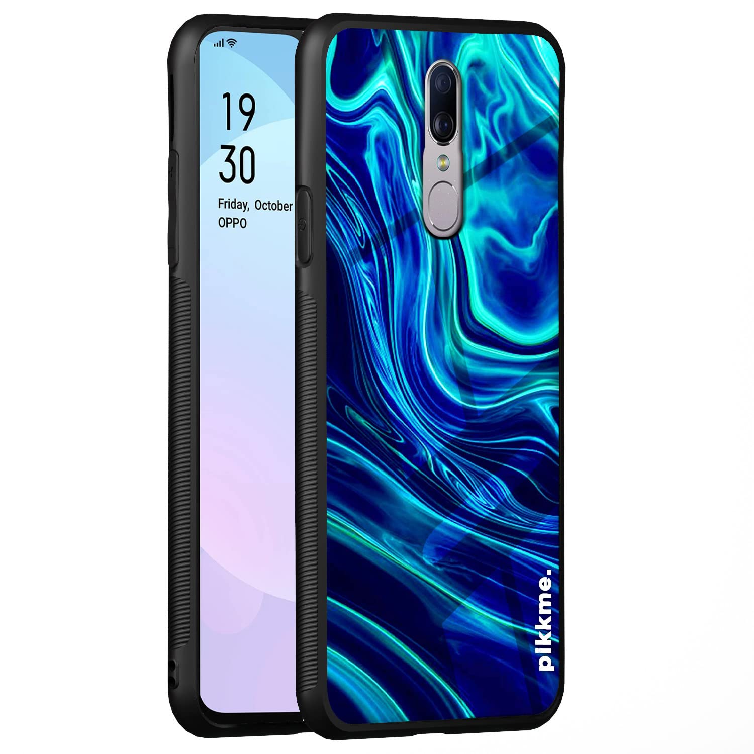 Pikkme Hybrid mobile back cover for Oppo F11