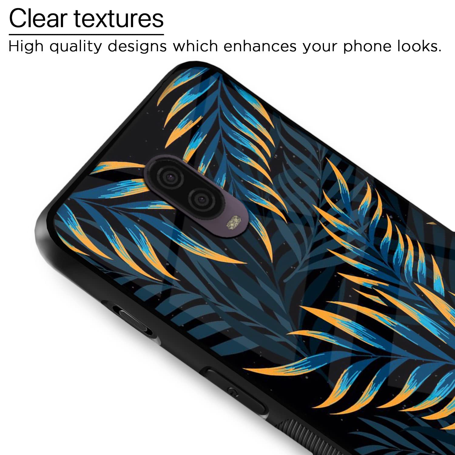 Pikkme Flower mobile back cover for OnePlus 6T – photo 4