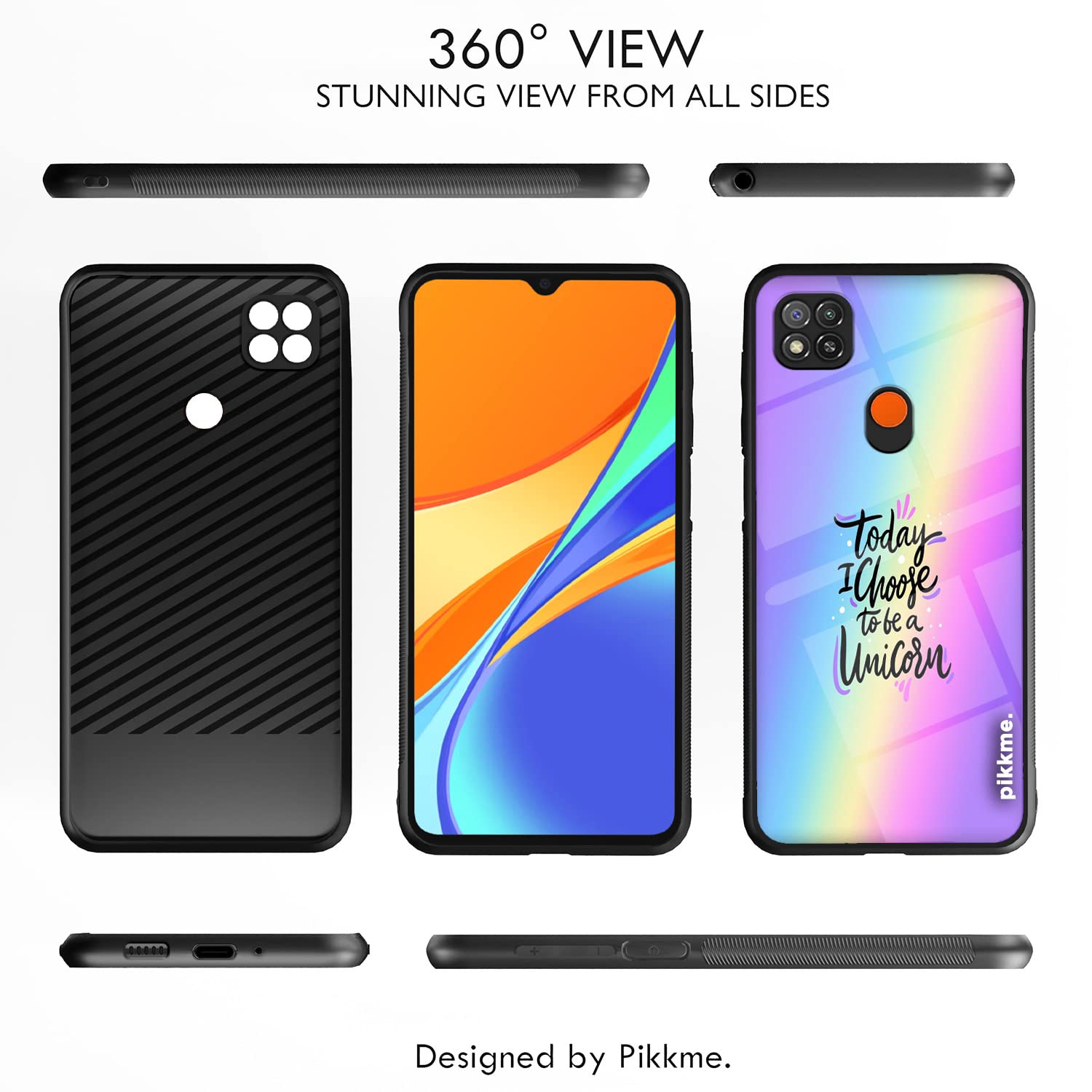 Redmi 10A/9, Poco C31 Hybrid mobile cover by Pikkme – photo 2